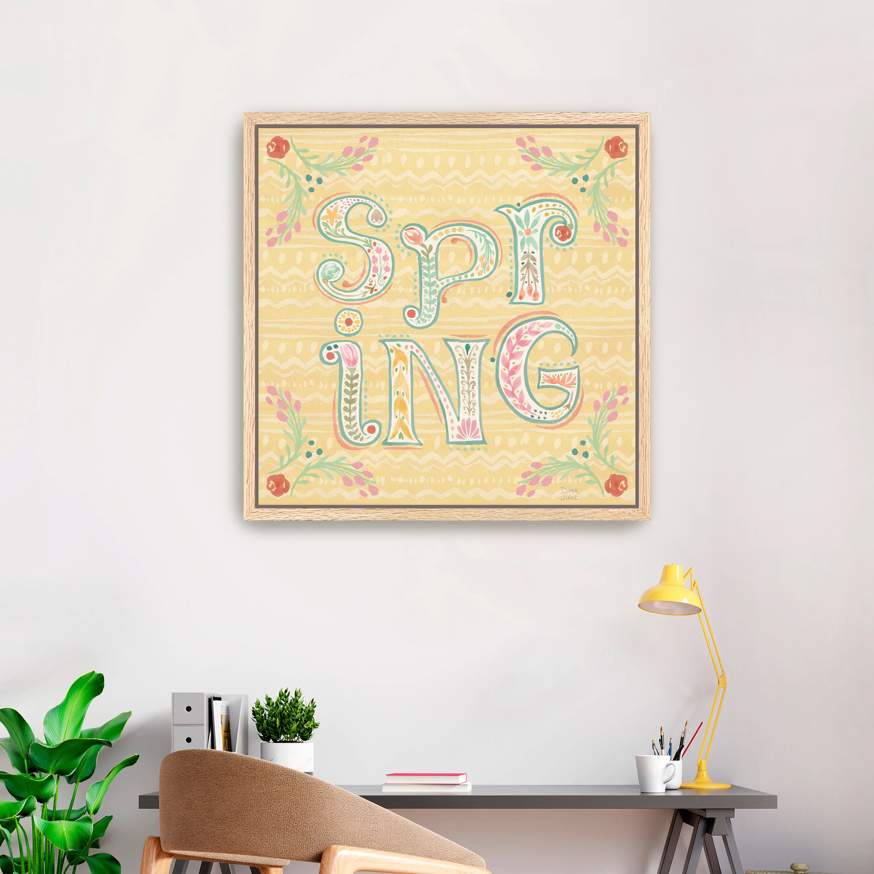 Spring Song VI Canvas Giclee - Image 2