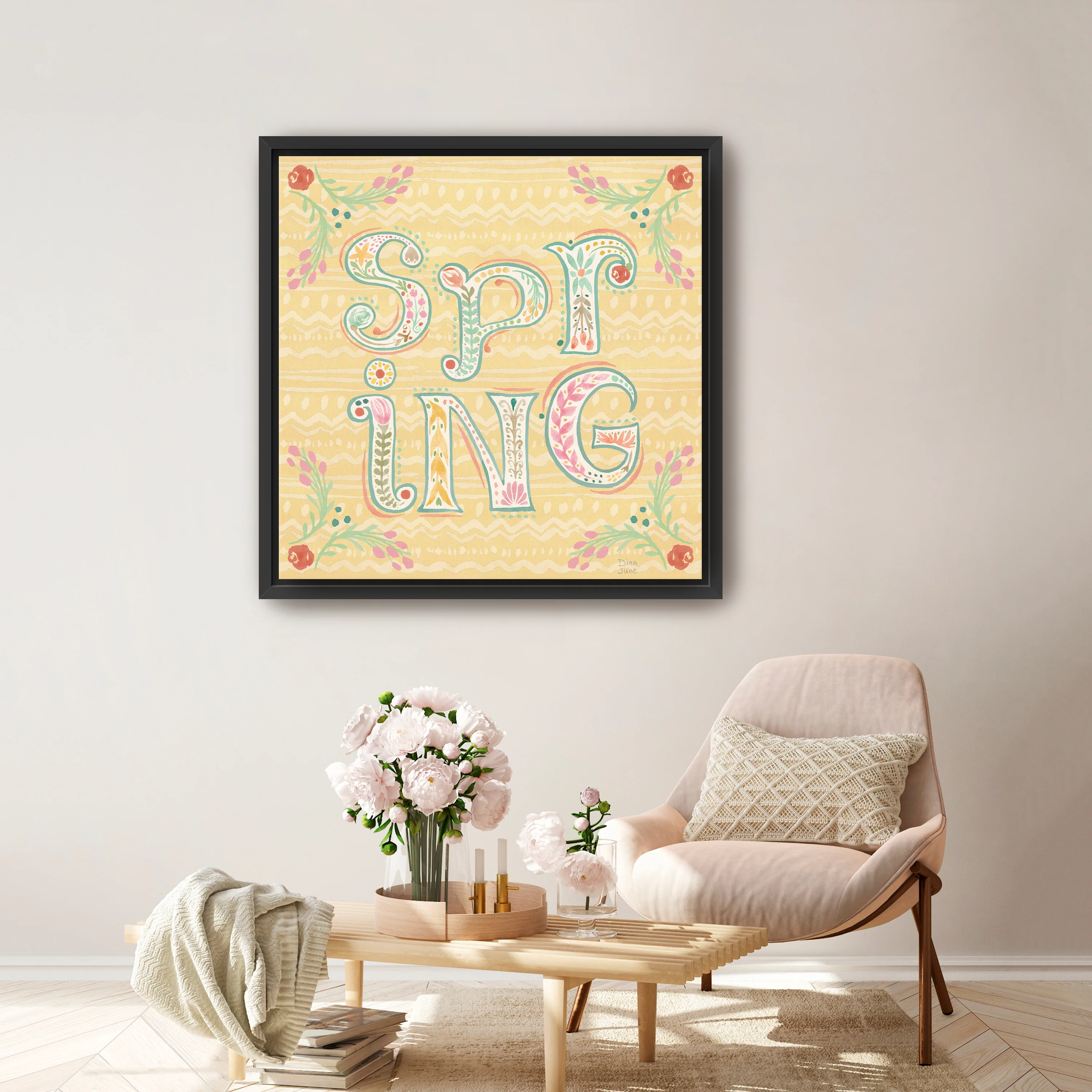 Spring Song VI Canvas Giclee - Image 5