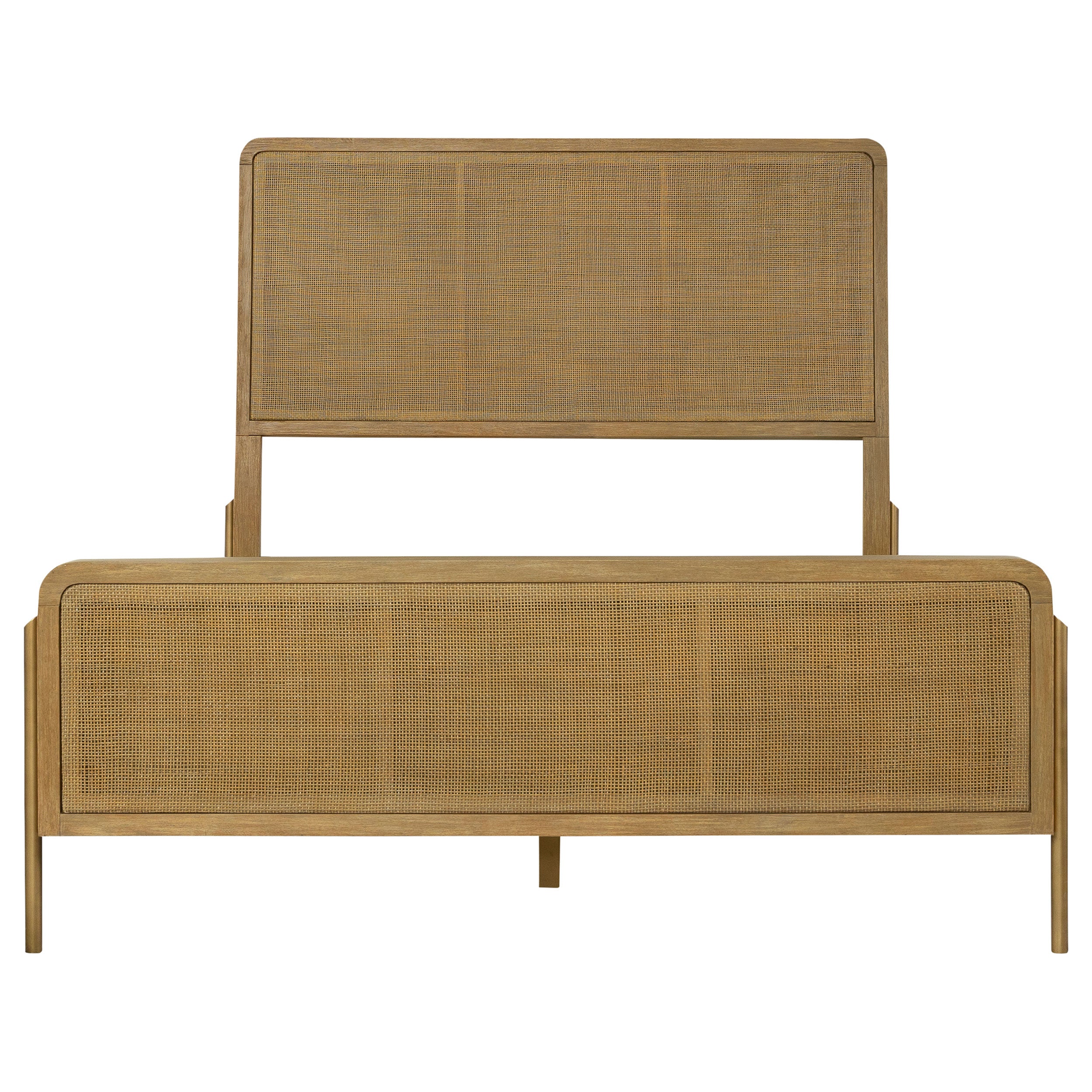 Stevie  Natural Cane Panel Bed - Image 5