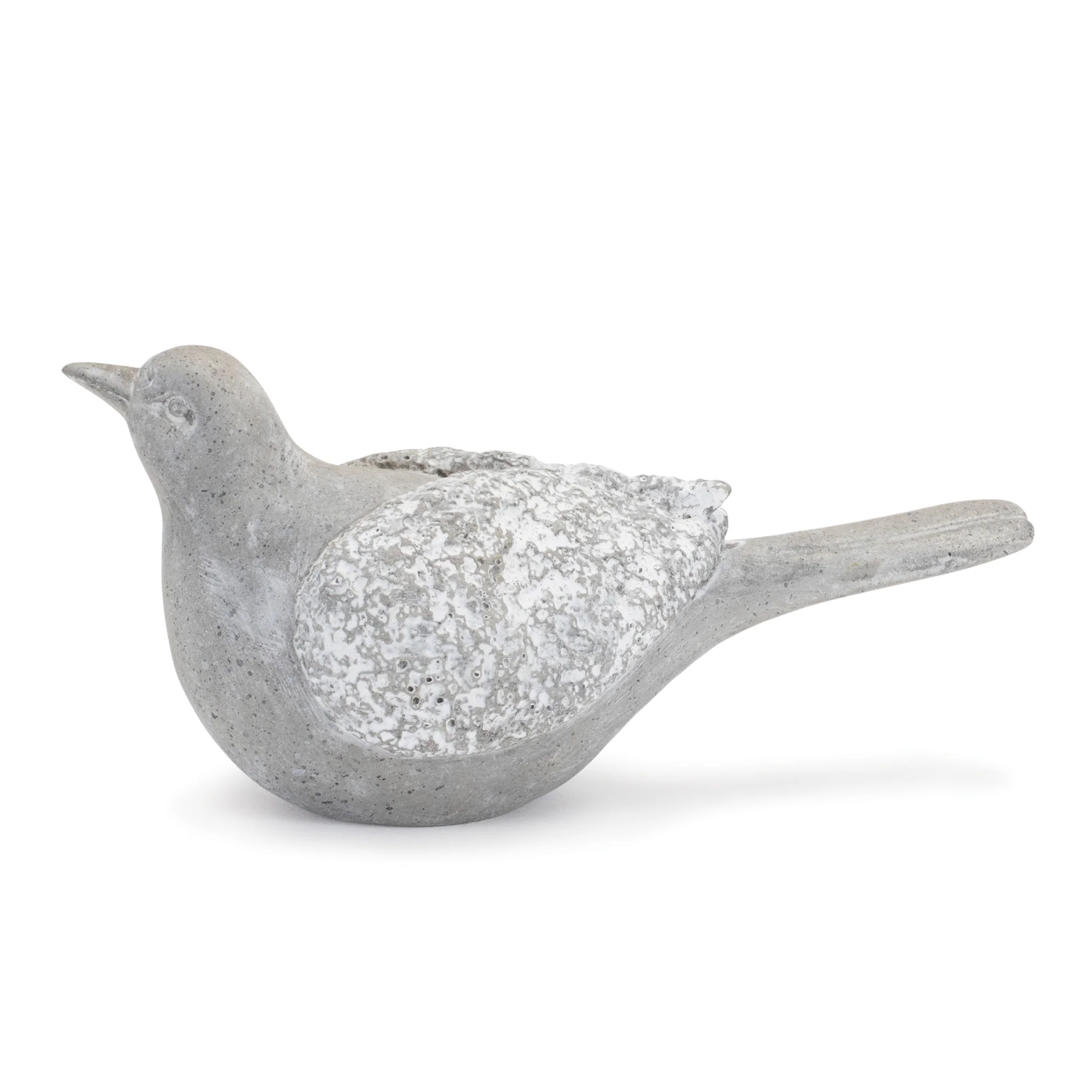 Stone Garden Bird Figurine, Set of 4 - Image 3
