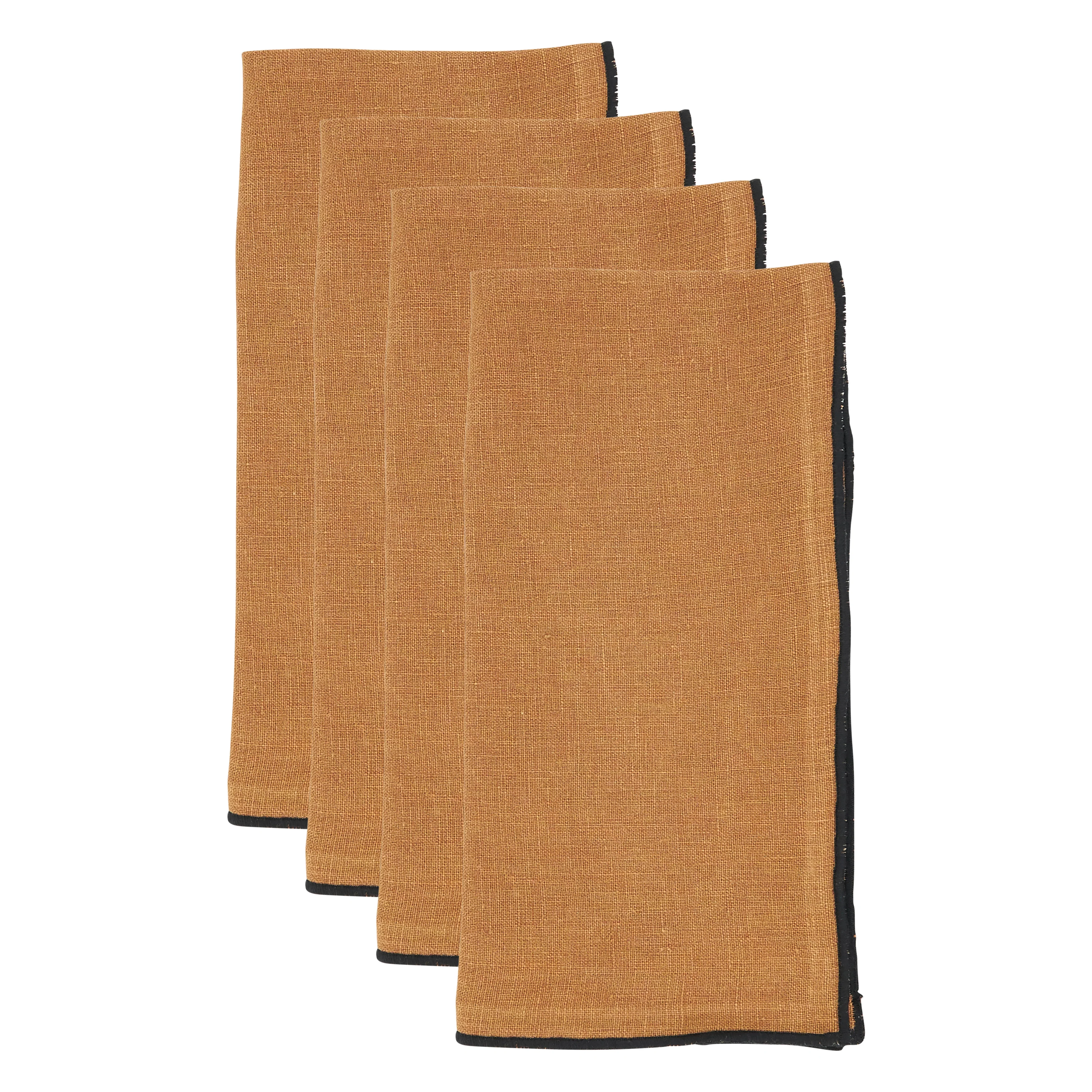 Stonewashed Stitch Border Table Napkin, Set of 4 - Image 52