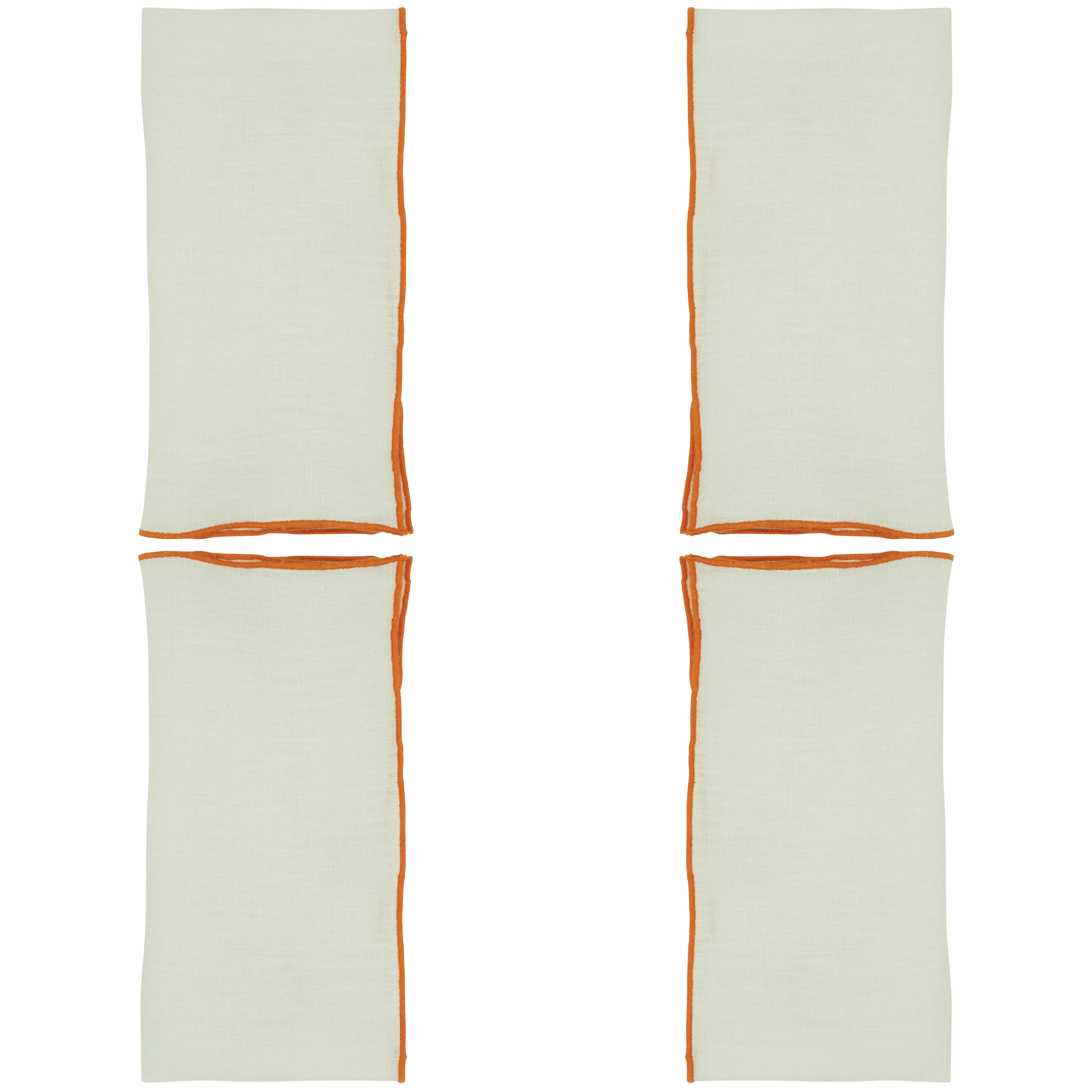 Stonewashed Stitch Border Table Napkin, Set of 4 - Image 7