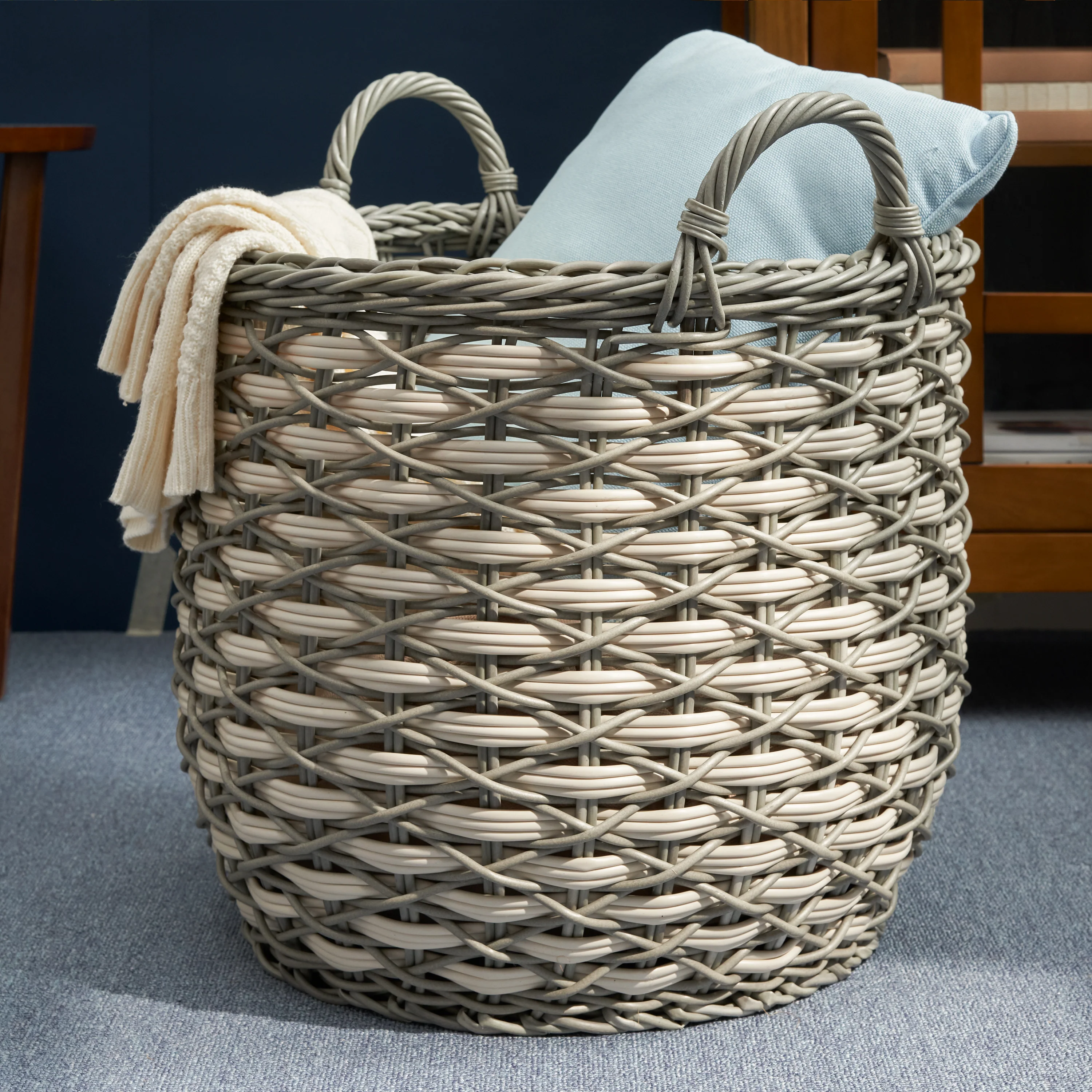 Storage Basket with Handles - Image 2
