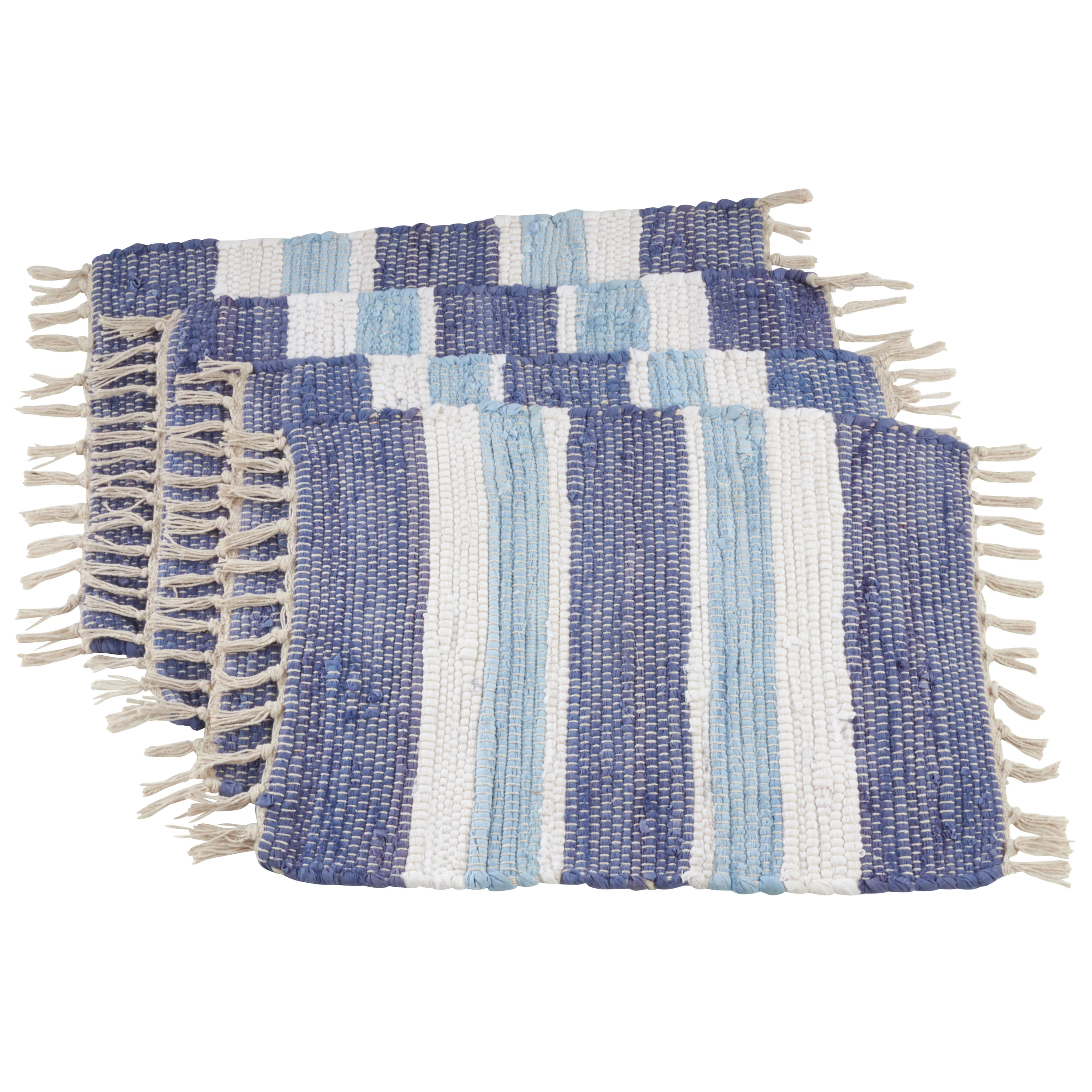 Striped Chindi Placemat, Set of 4