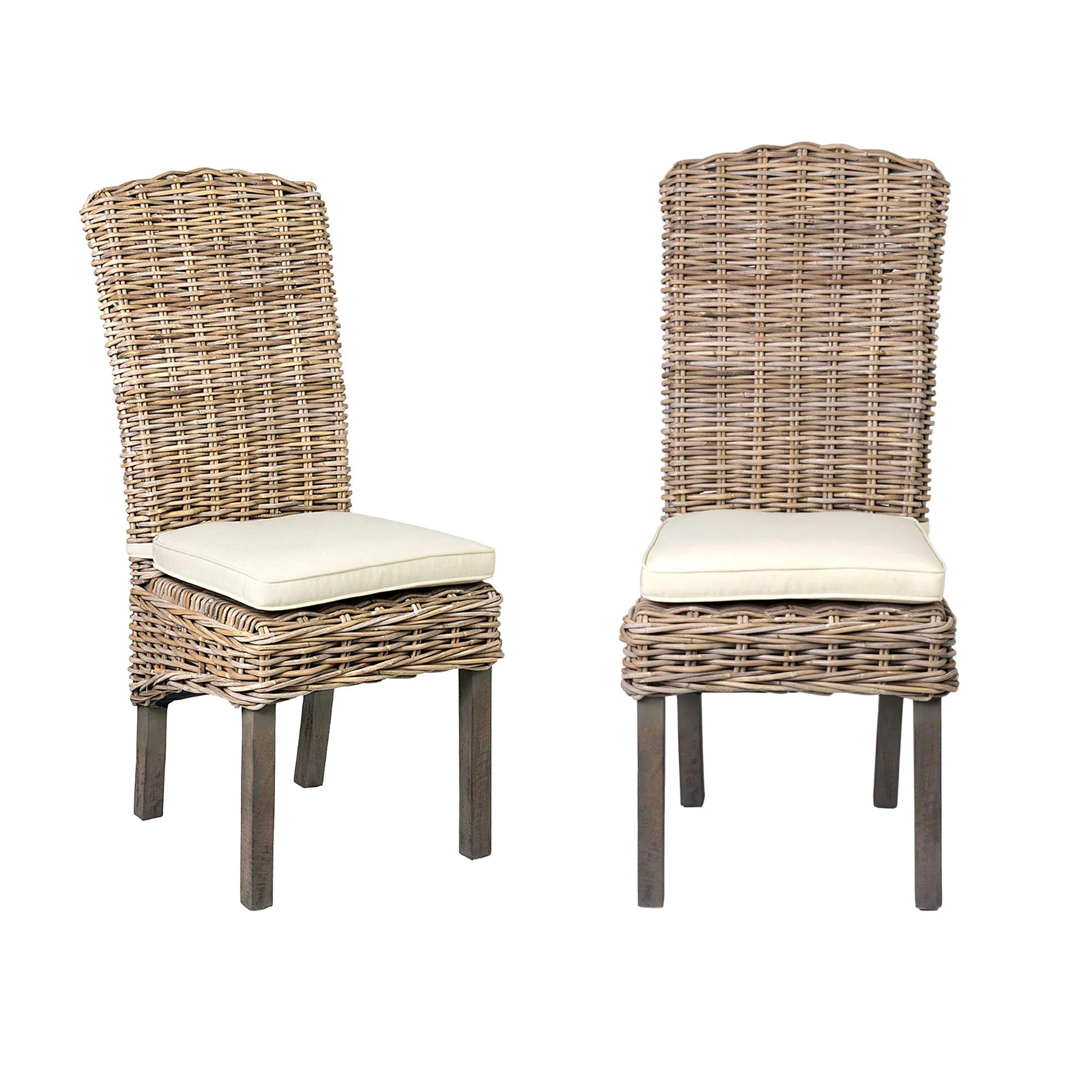 Summit Rattan Dining Chair, Set of 2 - Image 5