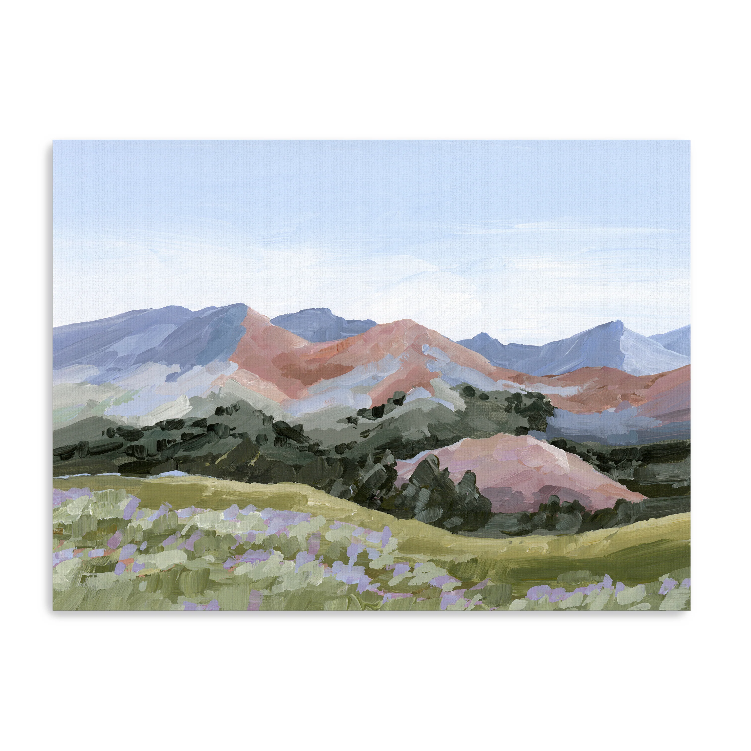 Sun Valley Idaho Ski Resort Canvas Giclee
