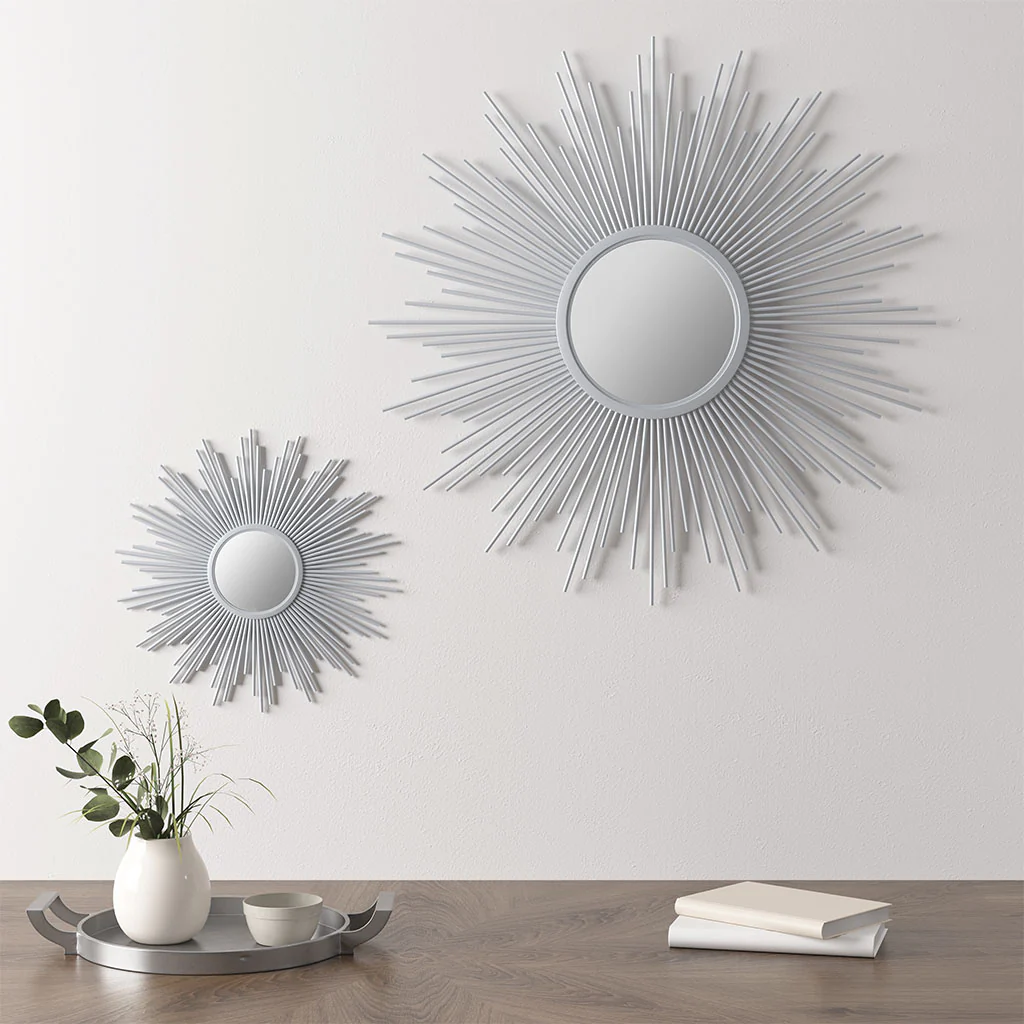 Sunburst Wall Decor Mirror - Image 5
