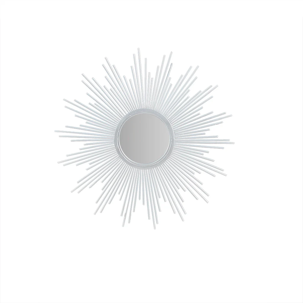 Sunburst Wall Decor Mirror - Image 7