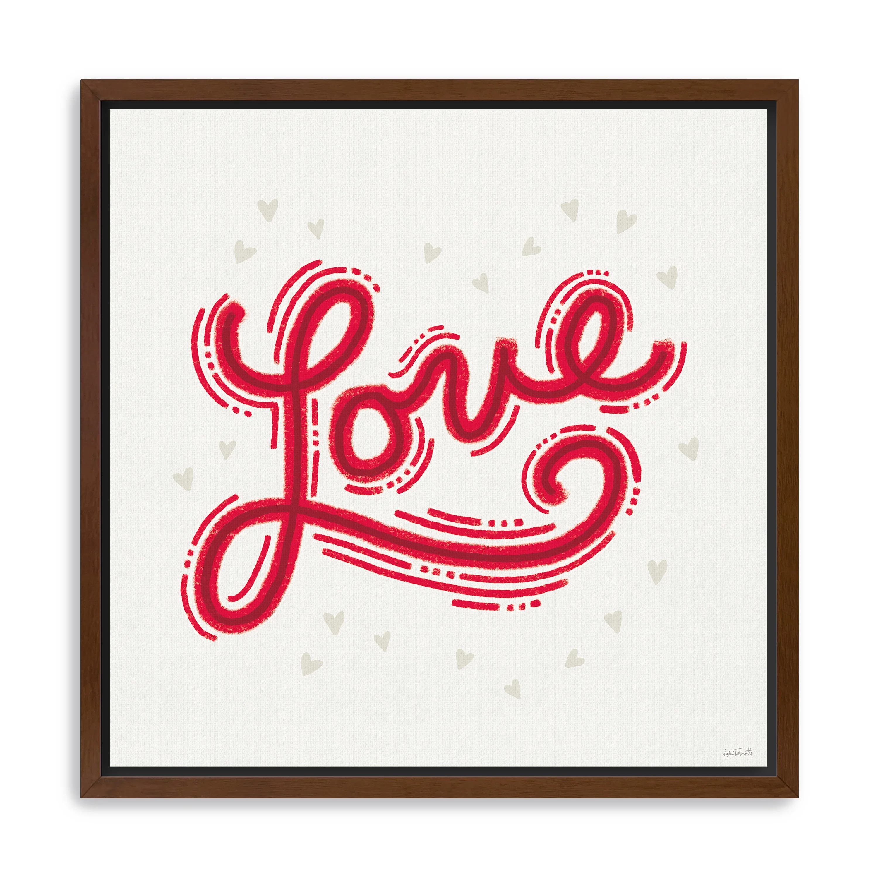 Sweet Hearts II Canvas Giclee - Image 7