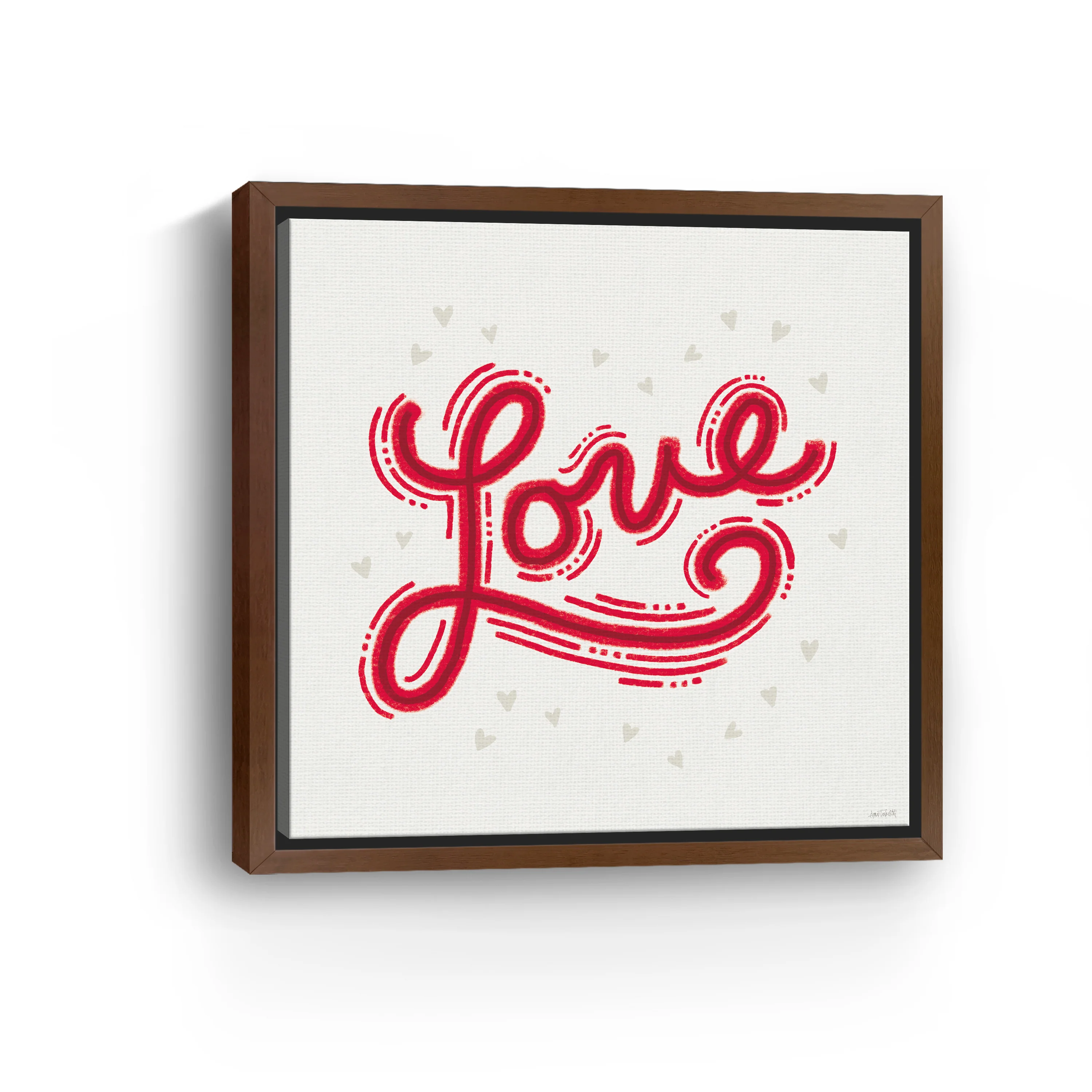 Sweet Hearts II Canvas Giclee - Image 9