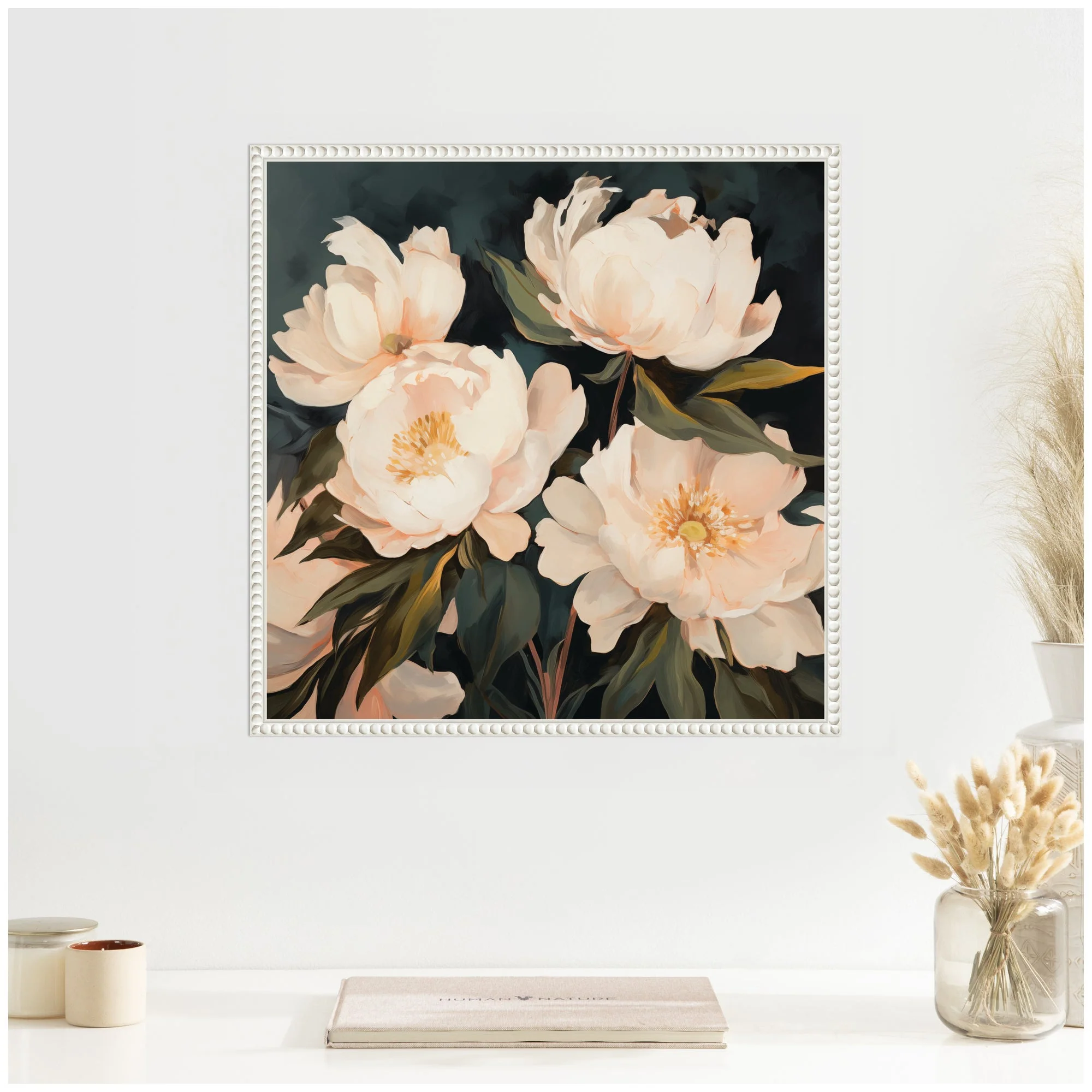 Sylvie Beautiful Painterly Floral Bouquets 2 Framed Canvas by The Creative Bunch Studio - Image 55