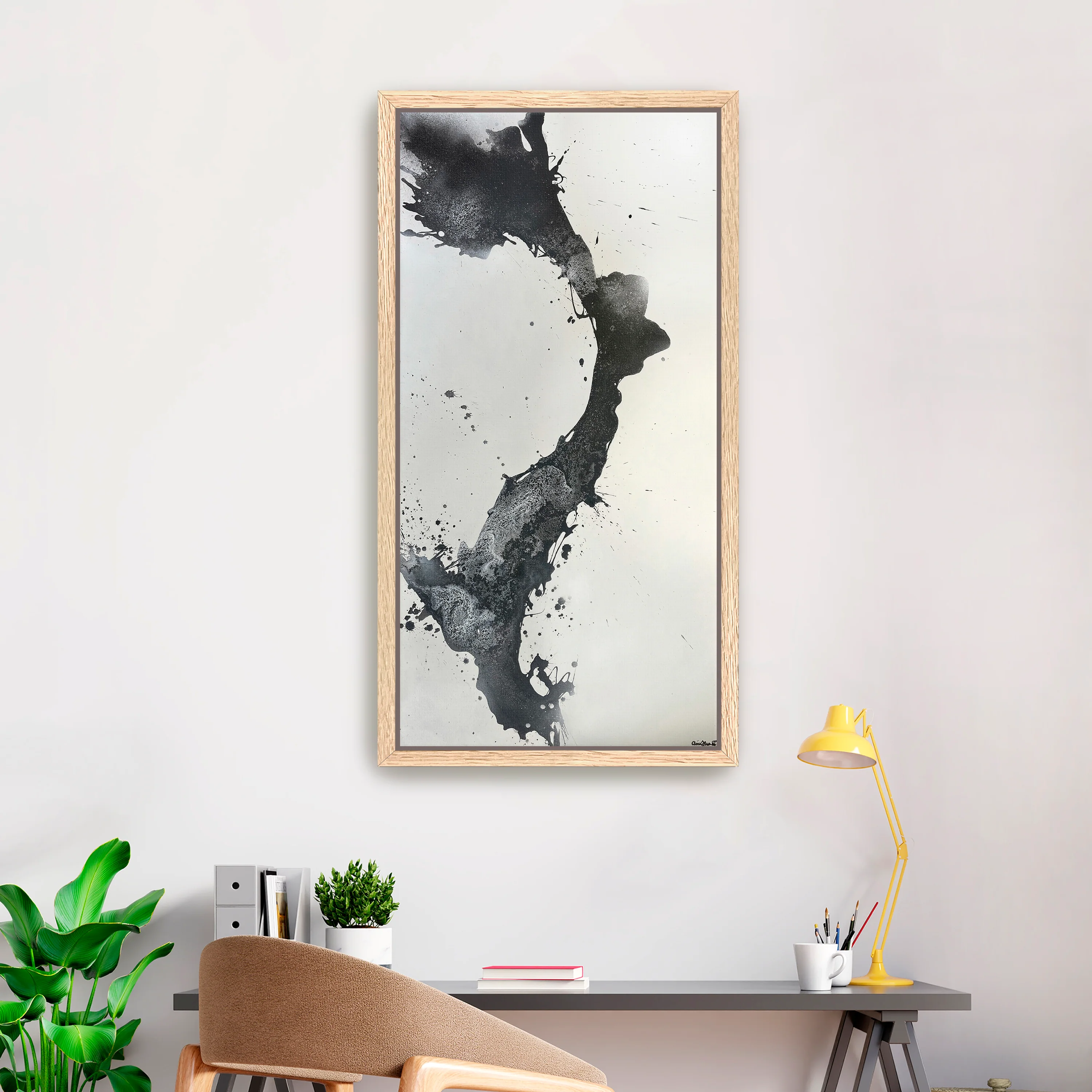 The Dark and Sharp One Canvas Giclee - Image 11