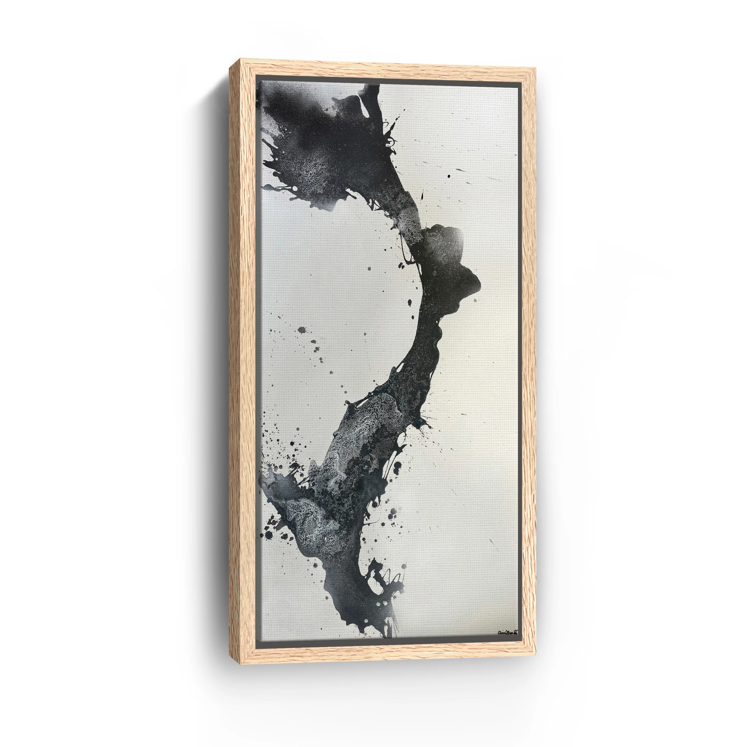 The Dark and Sharp One Canvas Giclee - Image 12