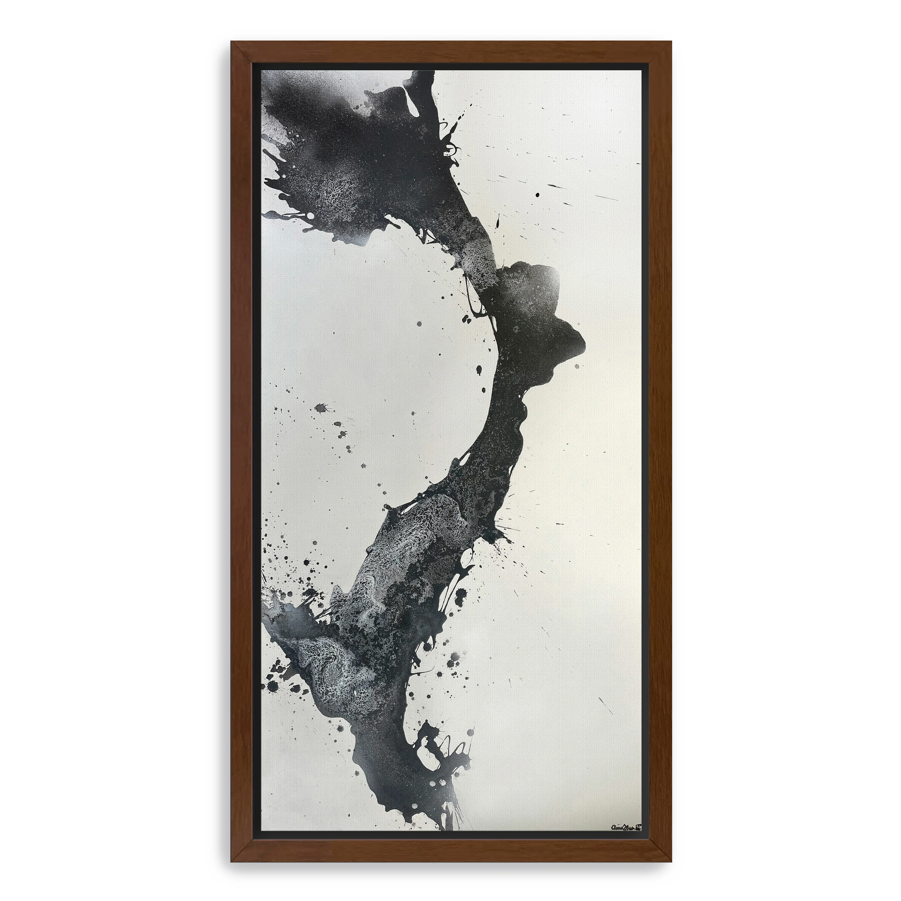 The Dark and Sharp One Canvas Giclee - Image 4