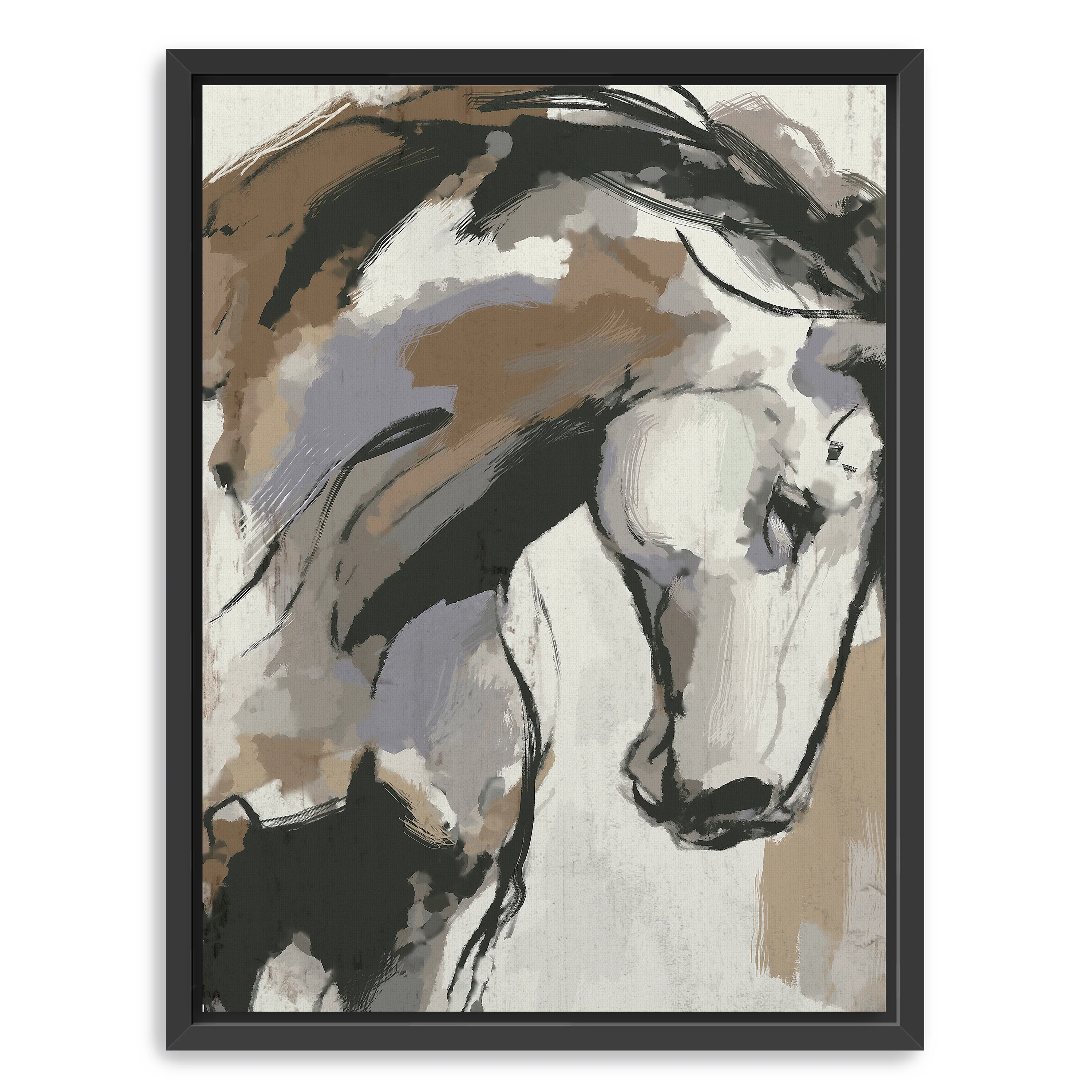 The Stallion Canvas Giclee