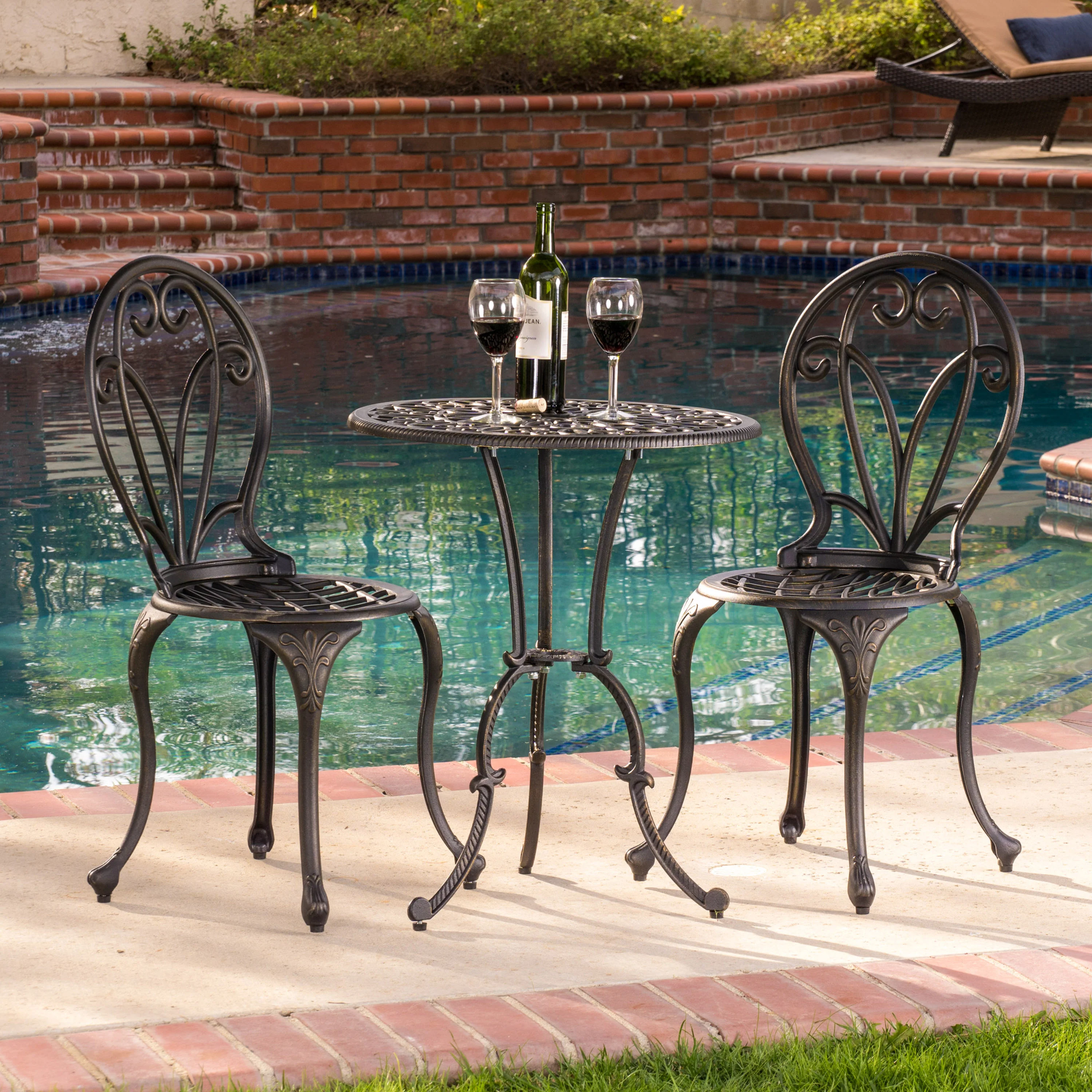 Thomas Cast Bistro Set - Image 6