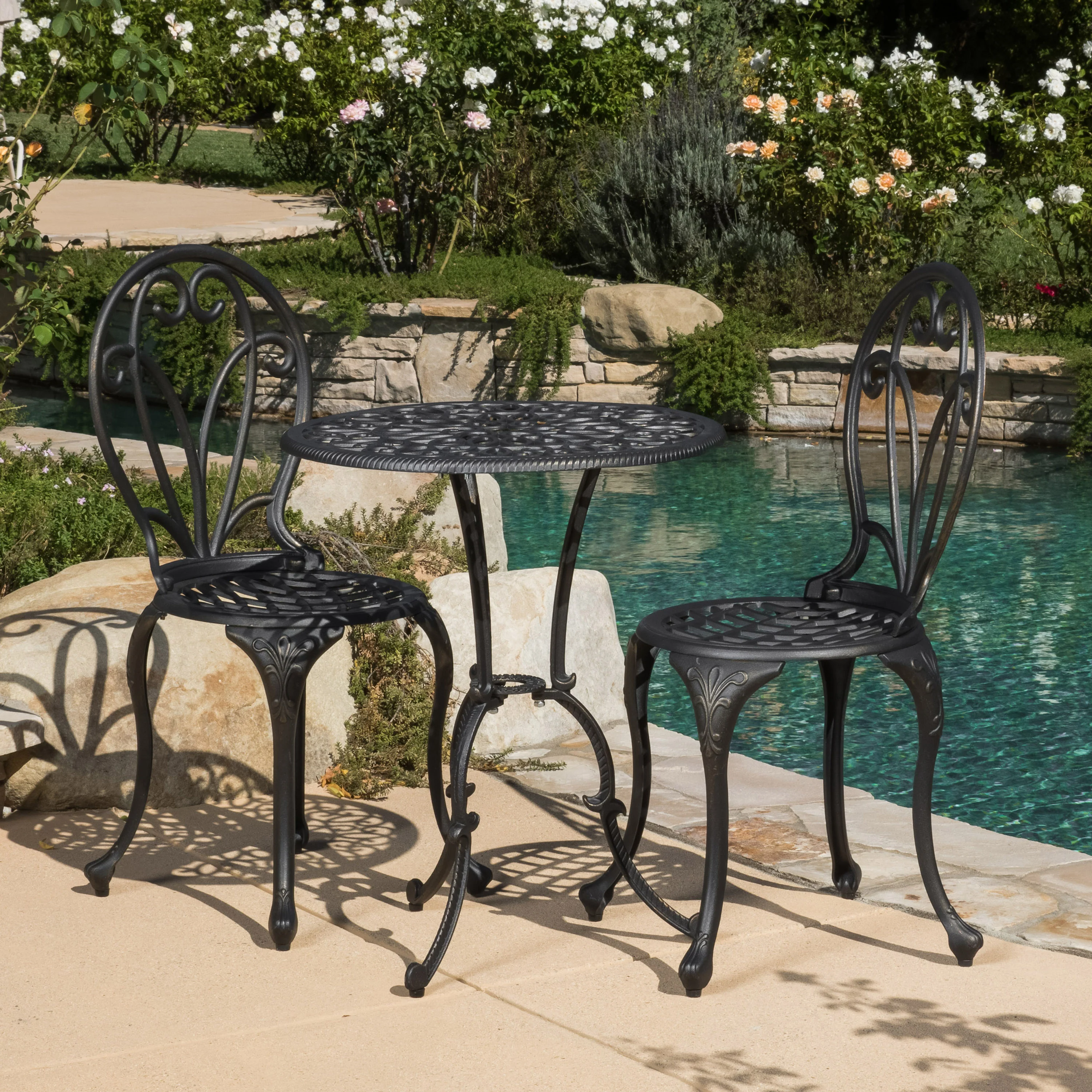 Thomas Cast Bistro Set - Image 7