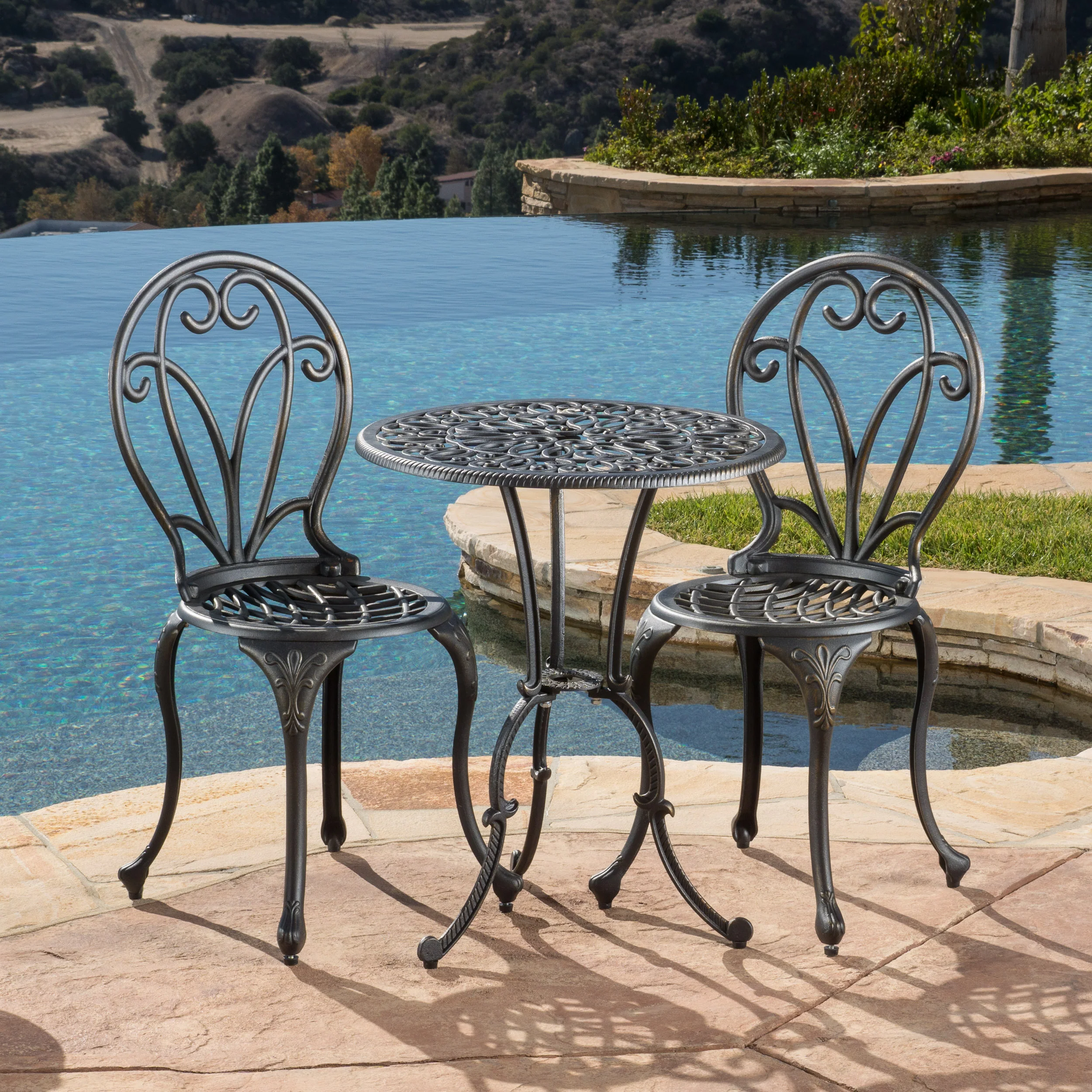 Thomas Cast Bistro Set - Image 8