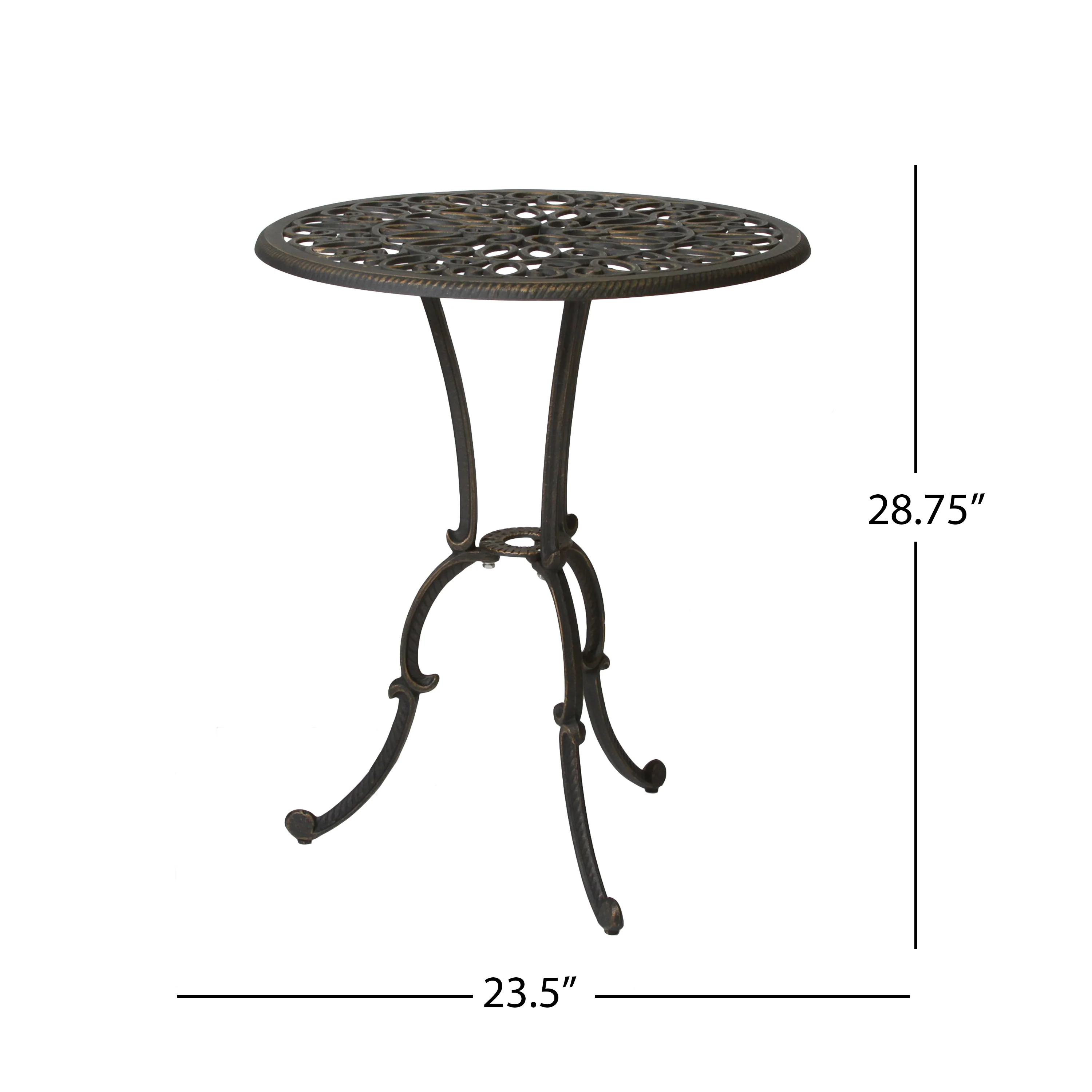 Thomas Cast Bistro Set - Image 9