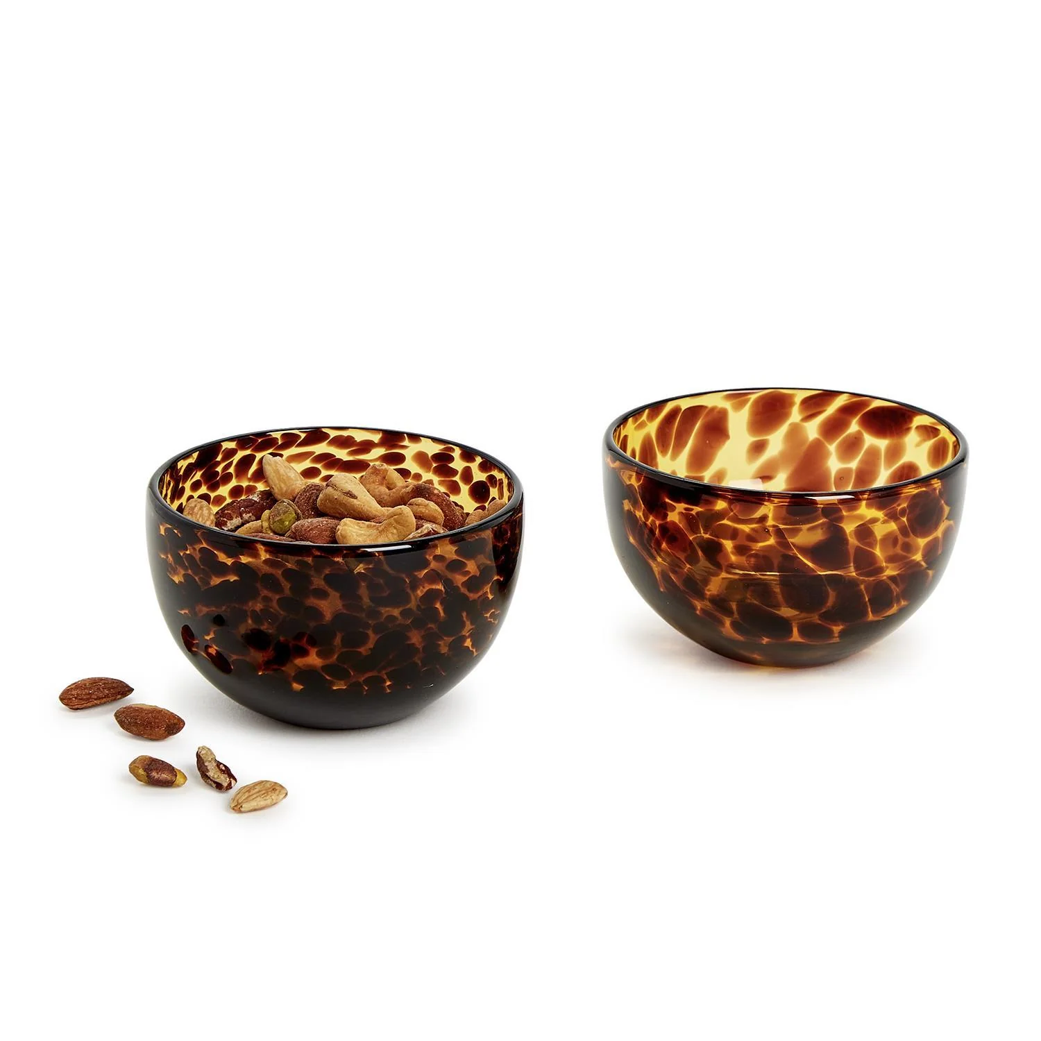 Tortoise Print Tidbit Bowl, Set of 2 - Image 5