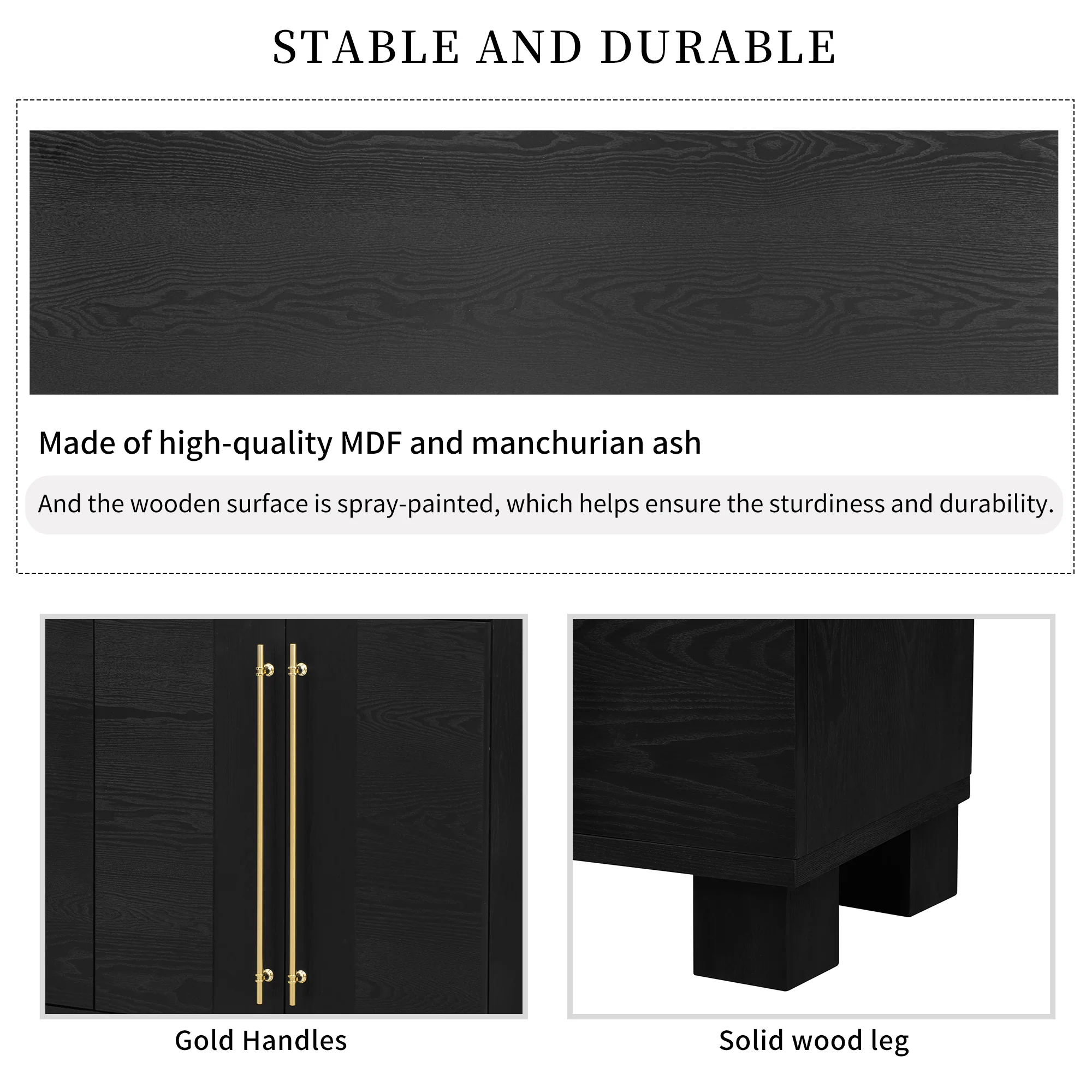Sideboard Buffet Cabinet - Image 6