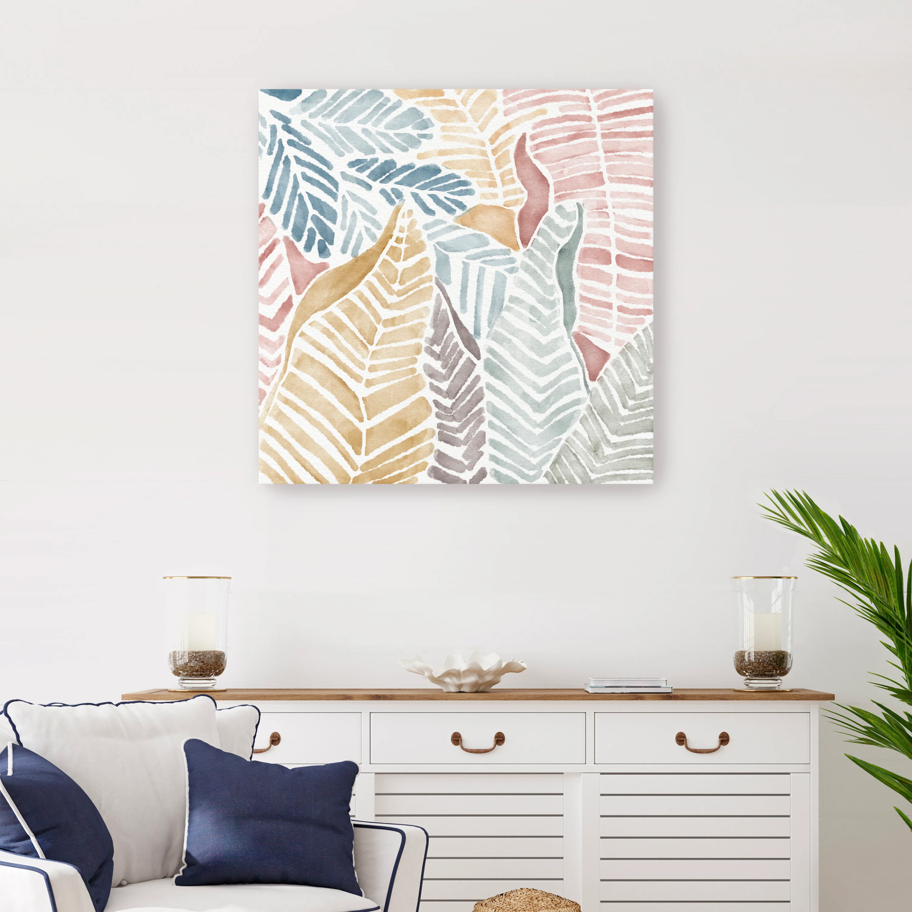 Tropical Garden Canvas Giclee - Image 11