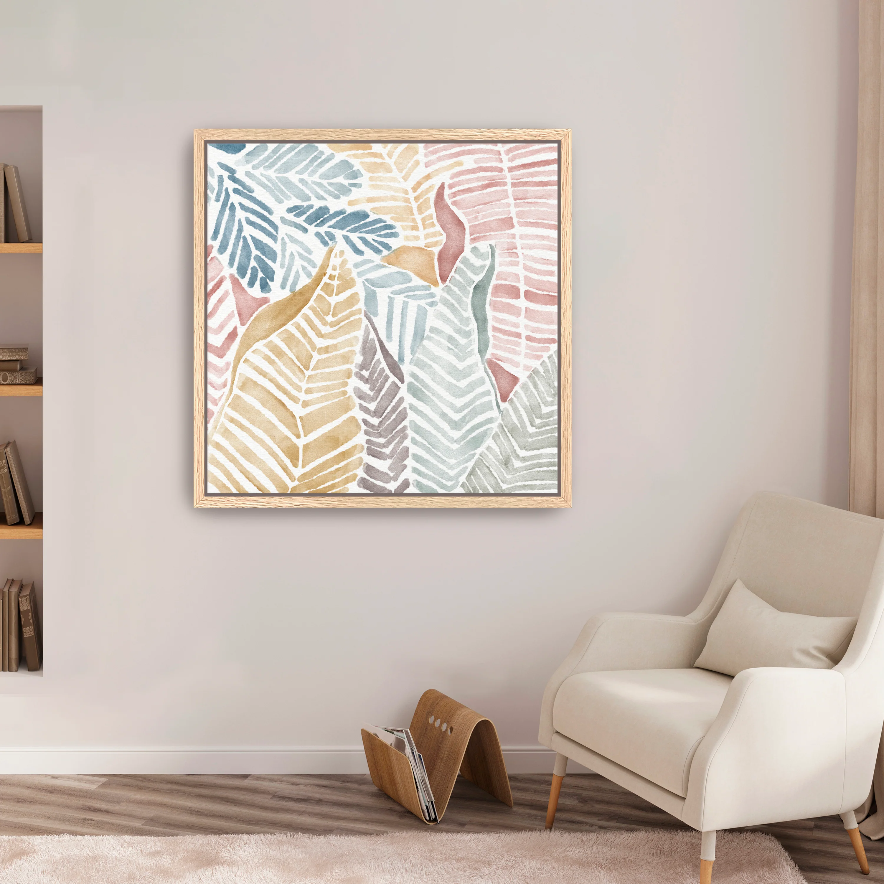 Tropical Garden Canvas Giclee - Image 8