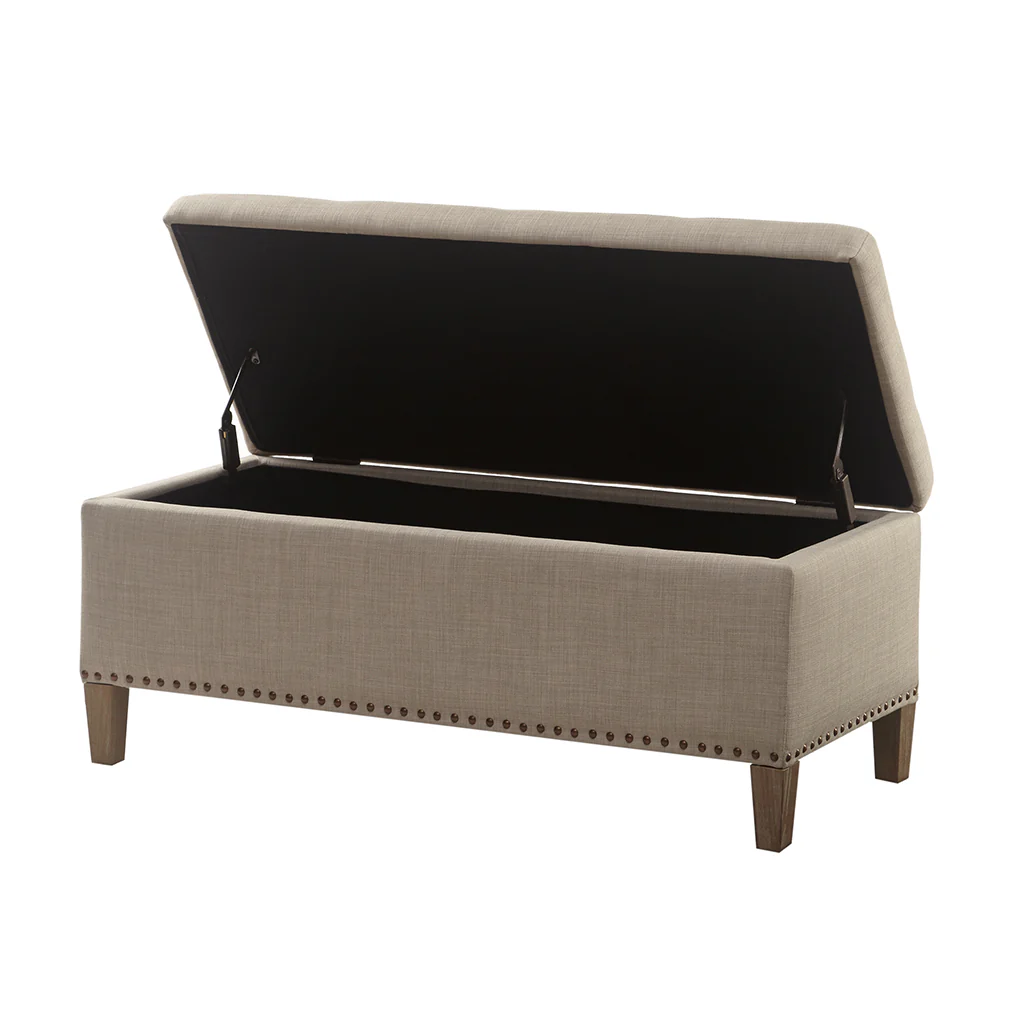 Tufted Top Soft Close Storage Bench - Image 5