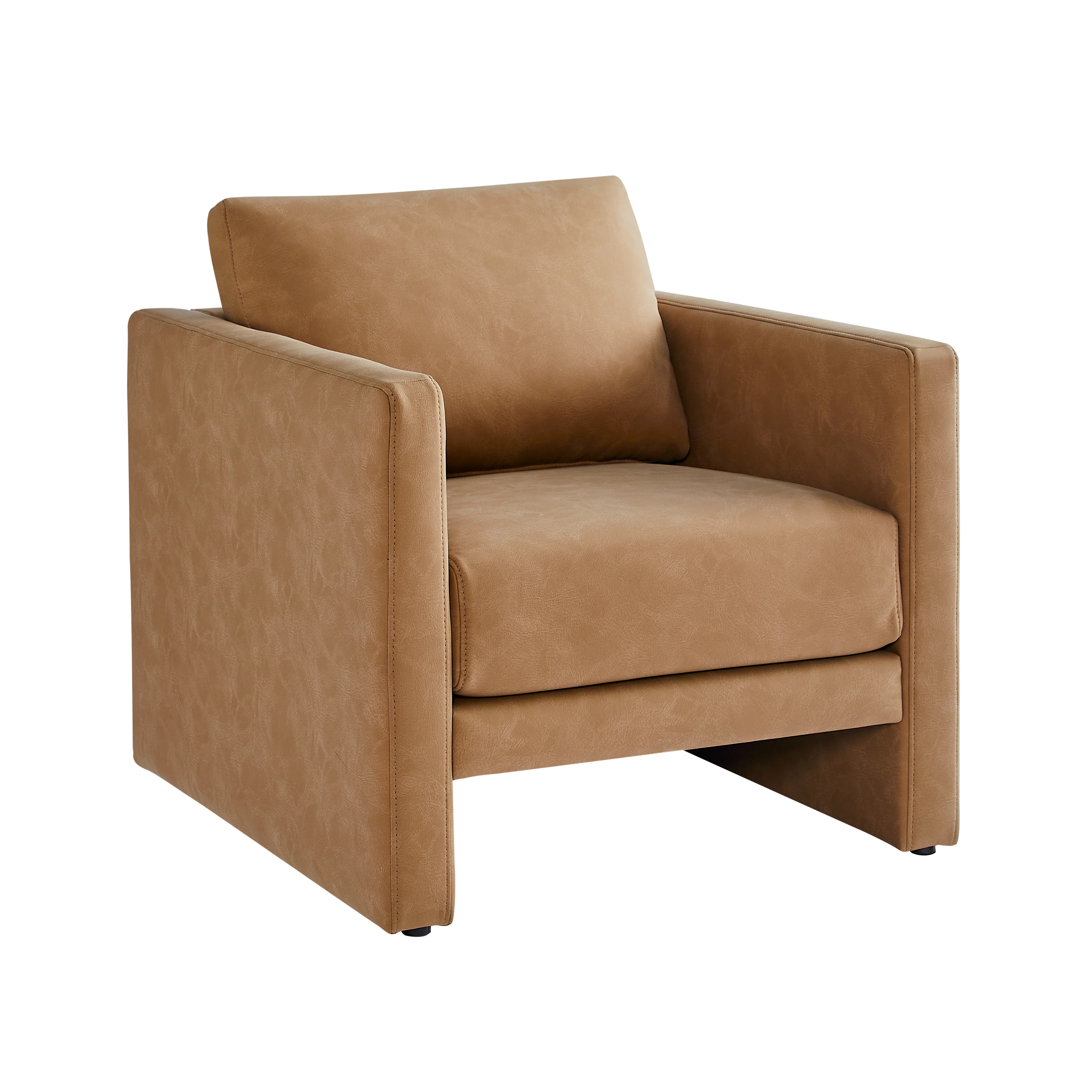 Tulo Faux Leather Arm Chair - Image 14