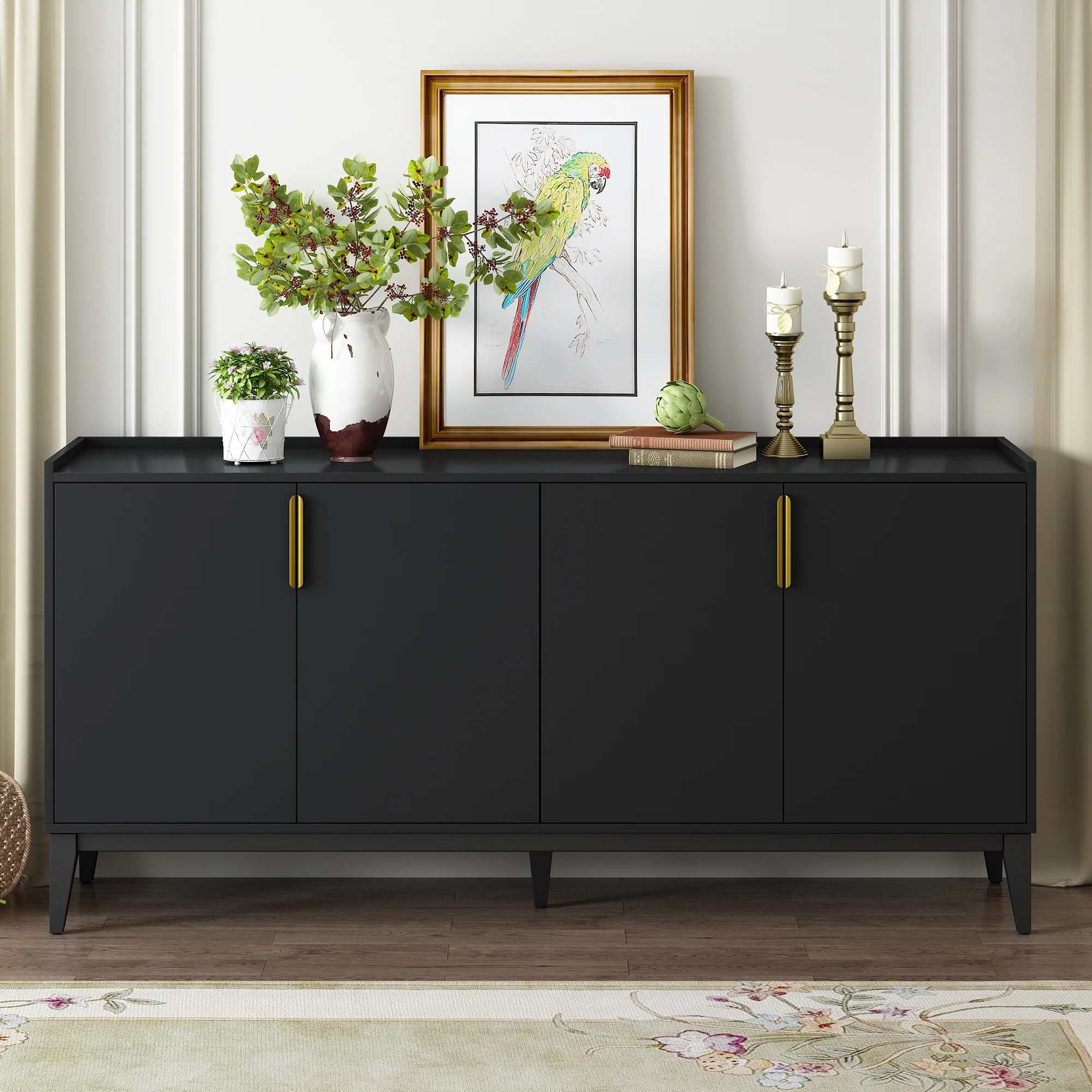Wooden Storage Sideboard - Image 2