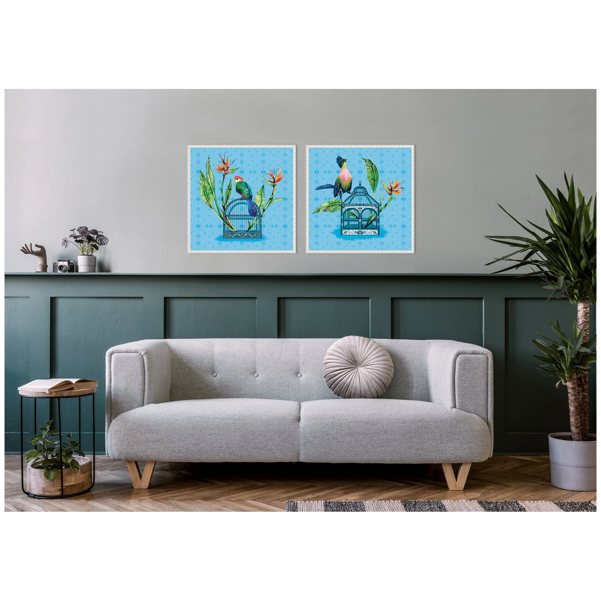Uncaged No. 1 & No. 2 2 Piece Framed Canvas Wall Art Set by Lucia Gianello - Image 5