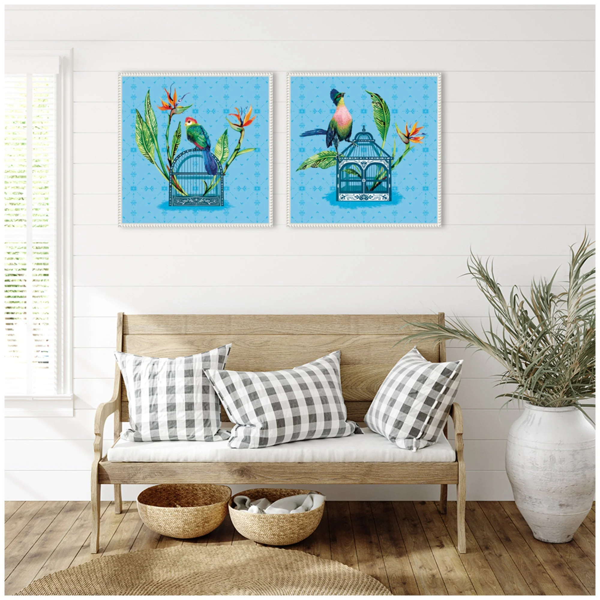 Uncaged No. 1 & No. 2 2 Piece Framed Canvas Wall Art Set by Lucia Gianello - Image 7