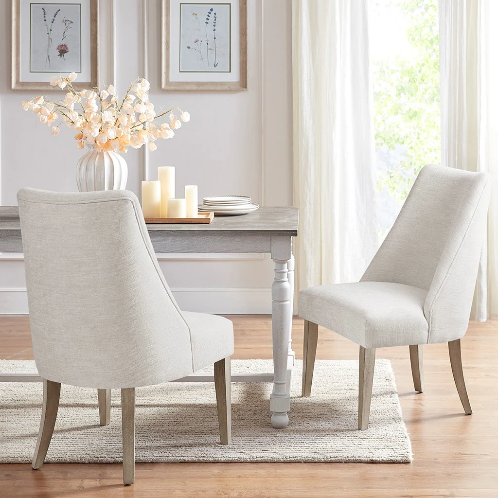 Upholstered High Back Dining Chair, Set of 2 - Image 10