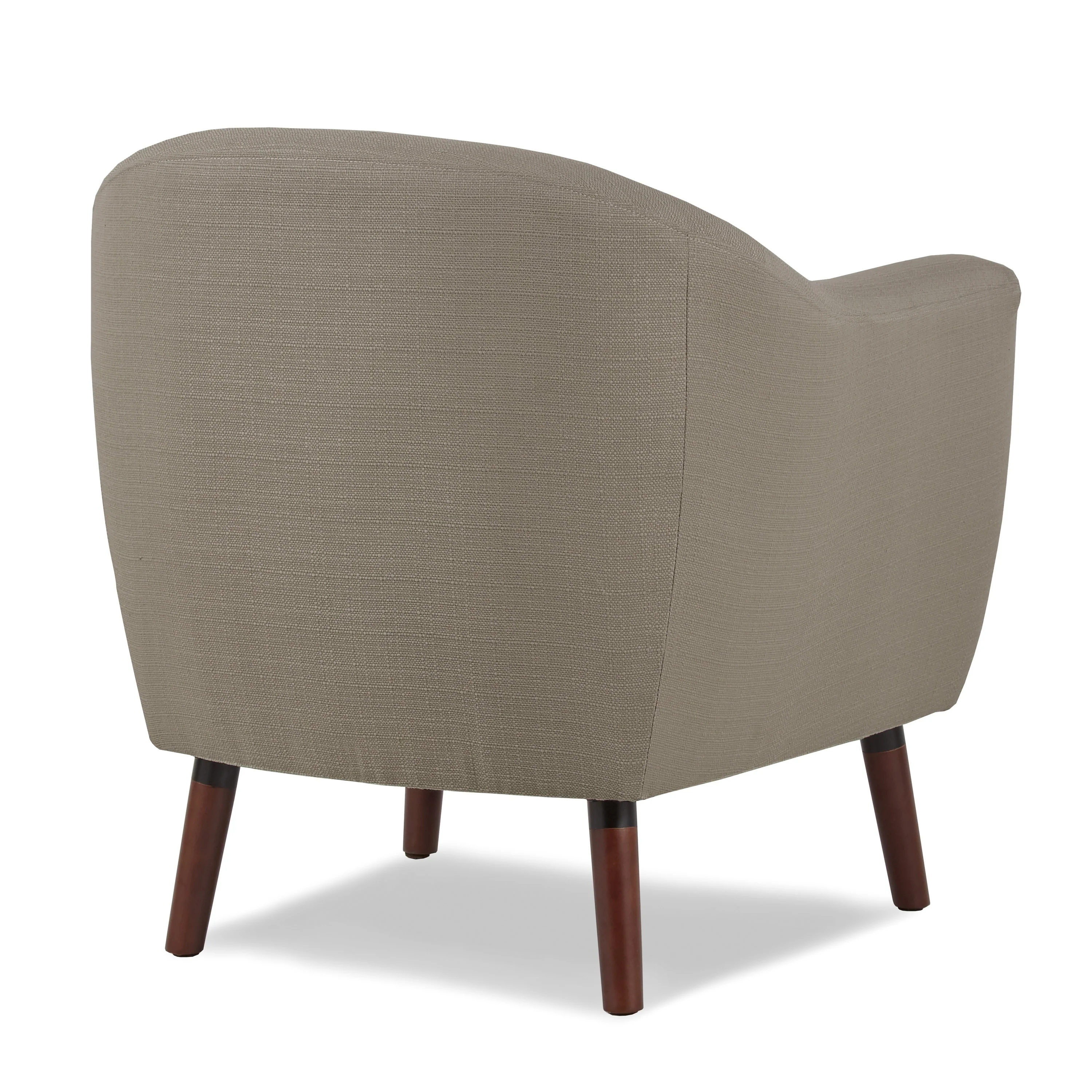 Upholstered Sloped Arm Tufted Club Accent Chair - Image 12