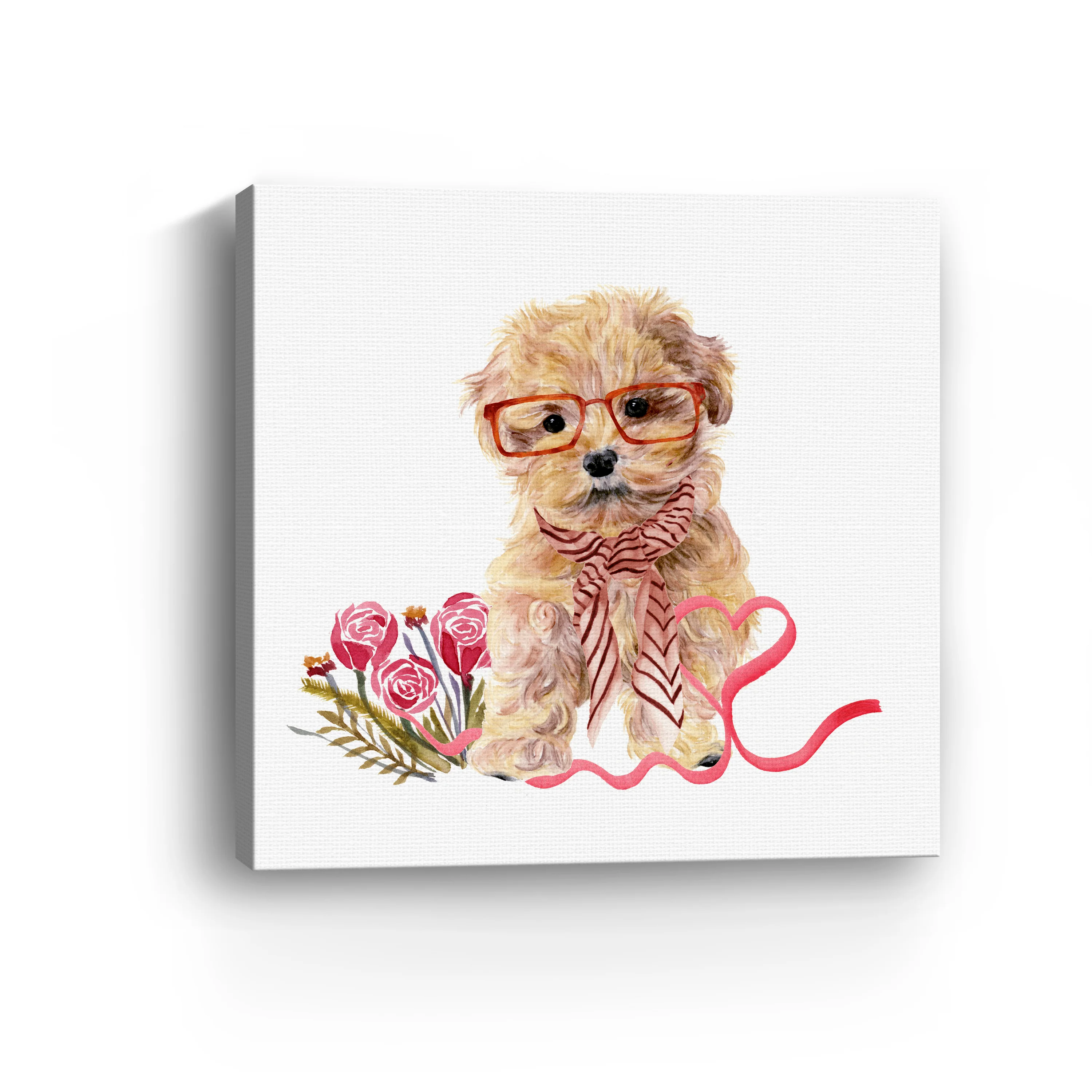Valentine Puppy II Canvas Giclee - Image 12