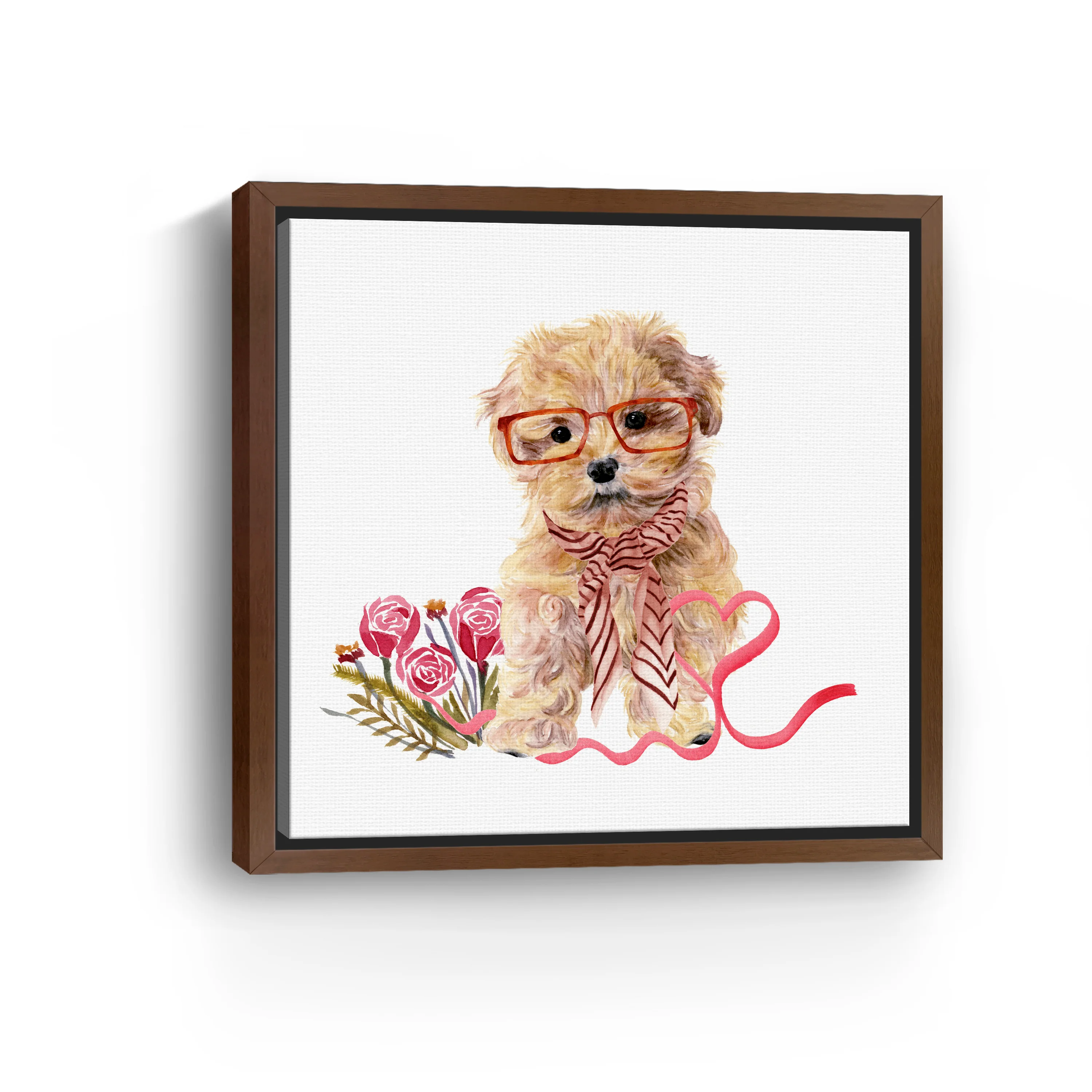 Valentine Puppy II Canvas Giclee - Image 9