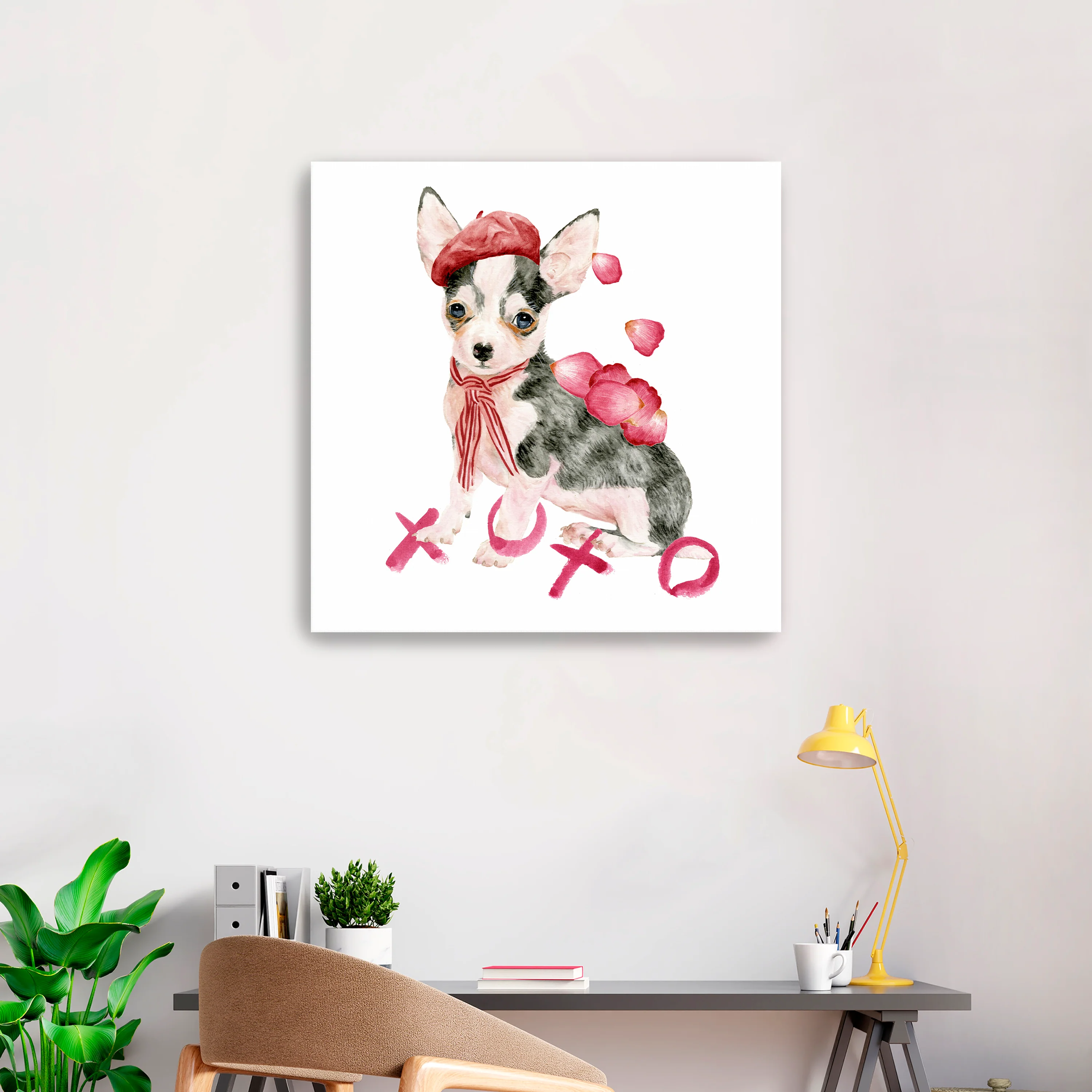 Valentine Puppy III Canvas Giclee - Image 11