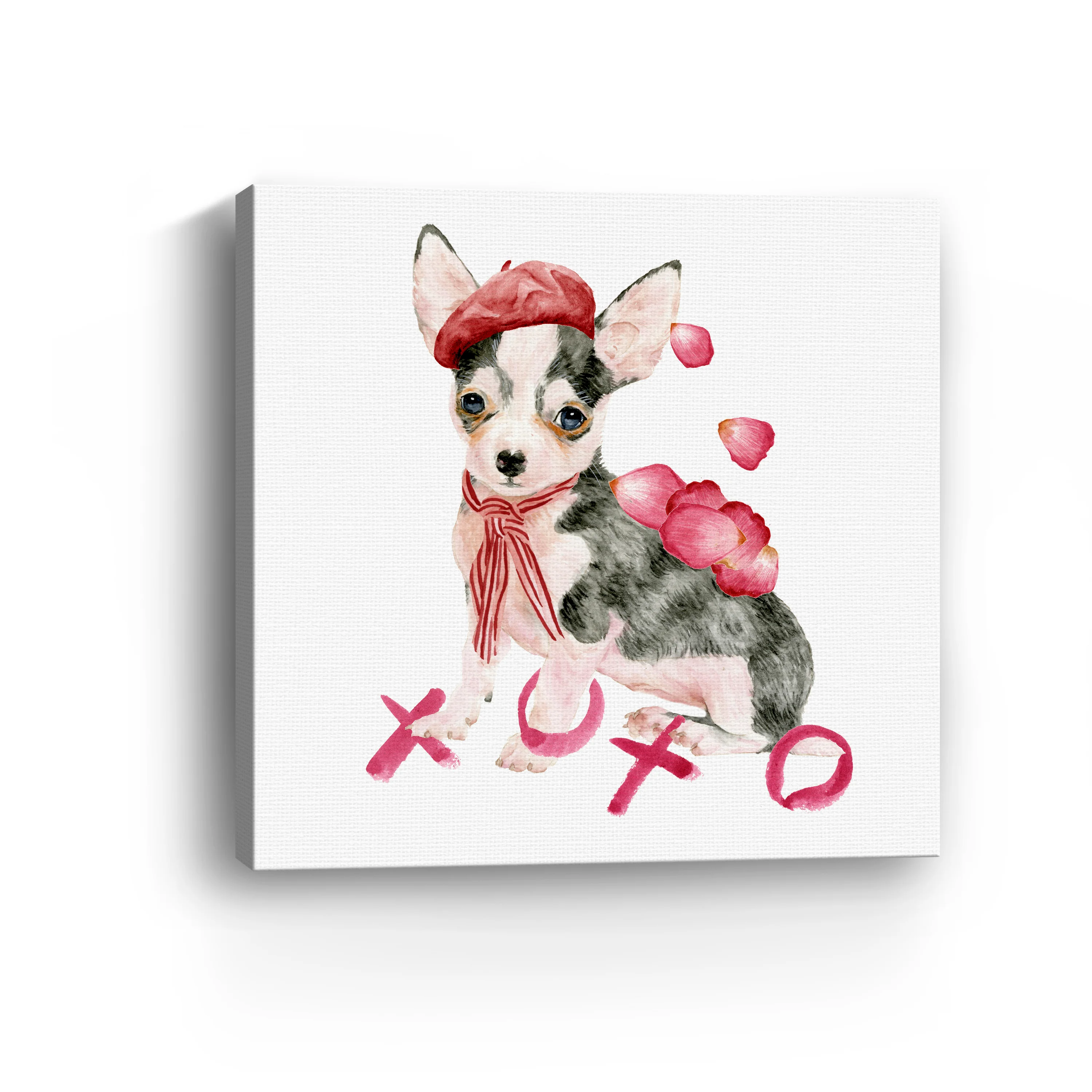 Valentine Puppy III Canvas Giclee - Image 12