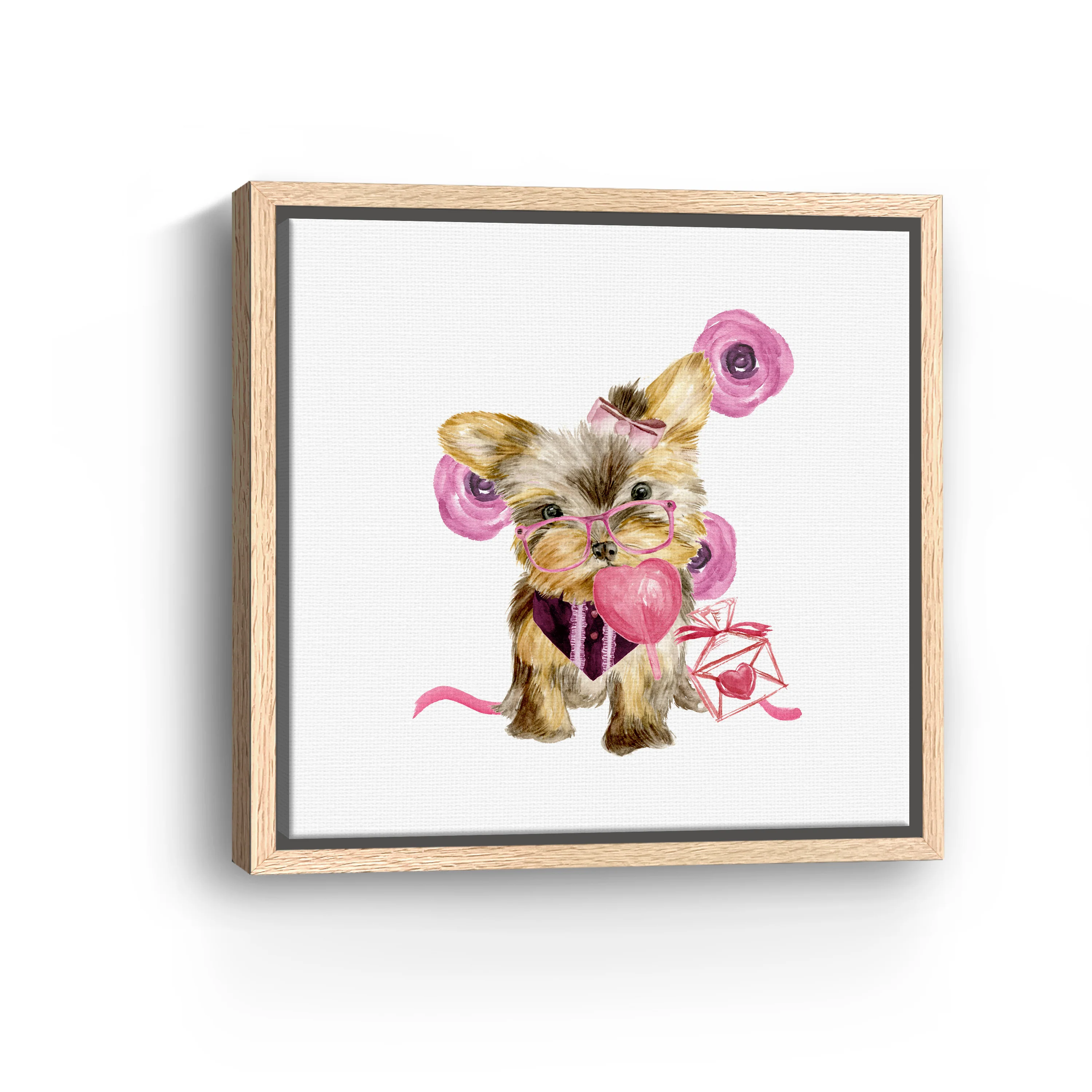 Valentine Puppy VI Canvas Giclee - Image 9