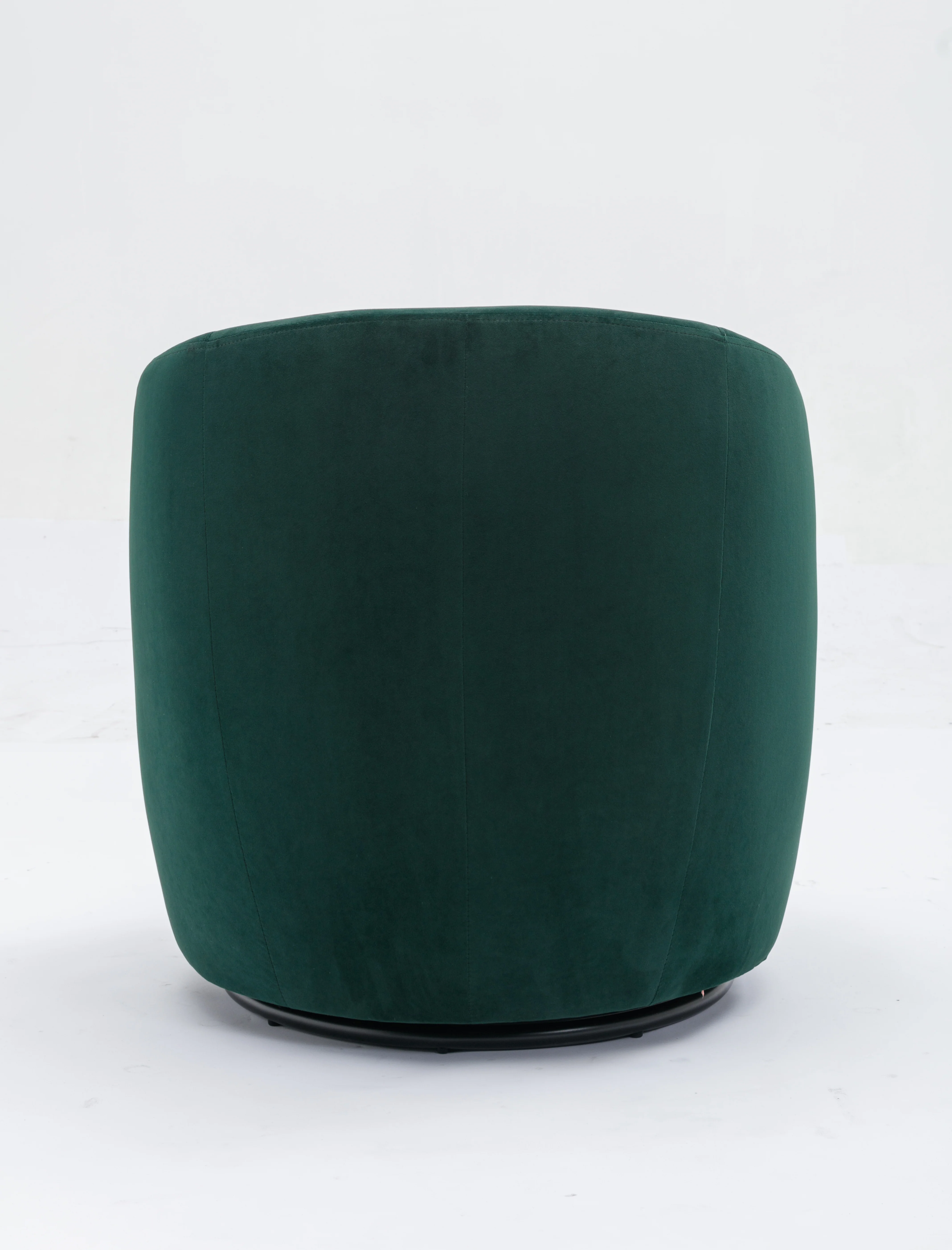 Swivel Barrel Accent Chair with Velvet Fabric - Image 50