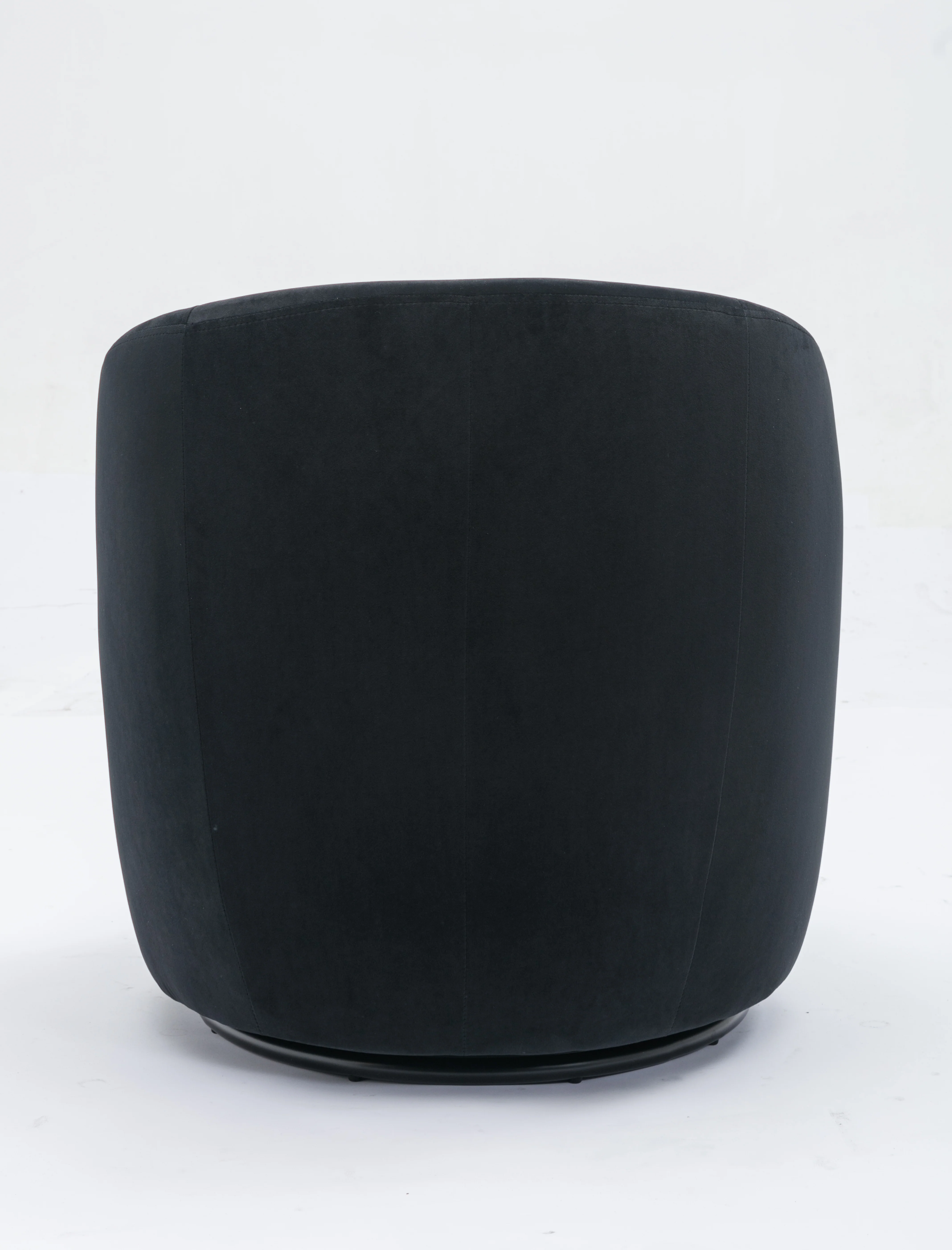 Swivel Barrel Accent Chair with Velvet Fabric - Image 78