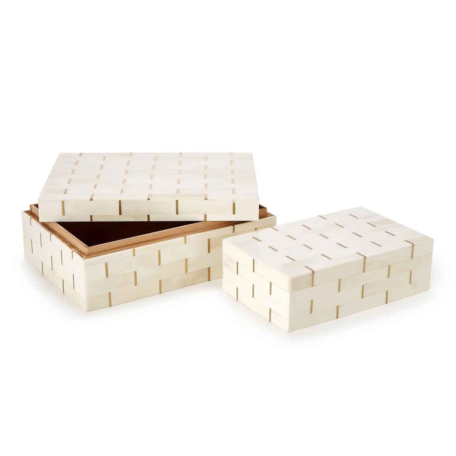 Vendome Covered Boxes, Set of 2 - Image 2