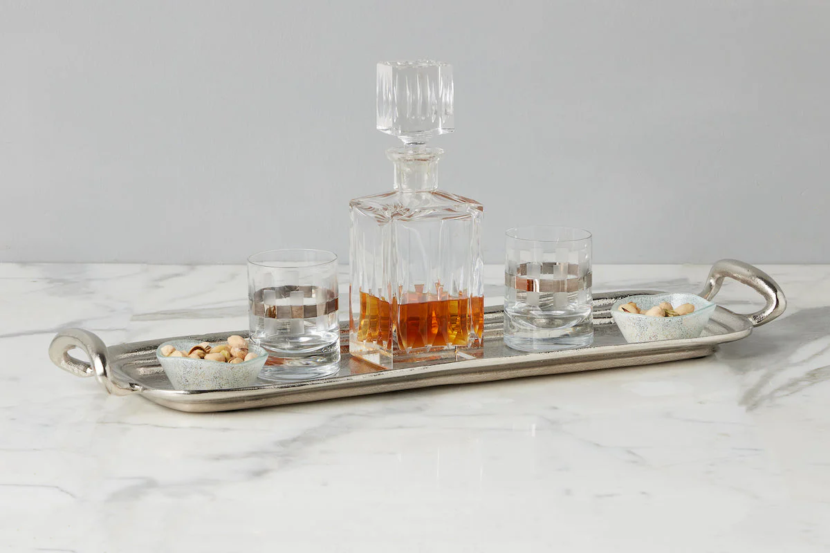 Vintage Metal Hotel Tray, Rectangle - Image 2