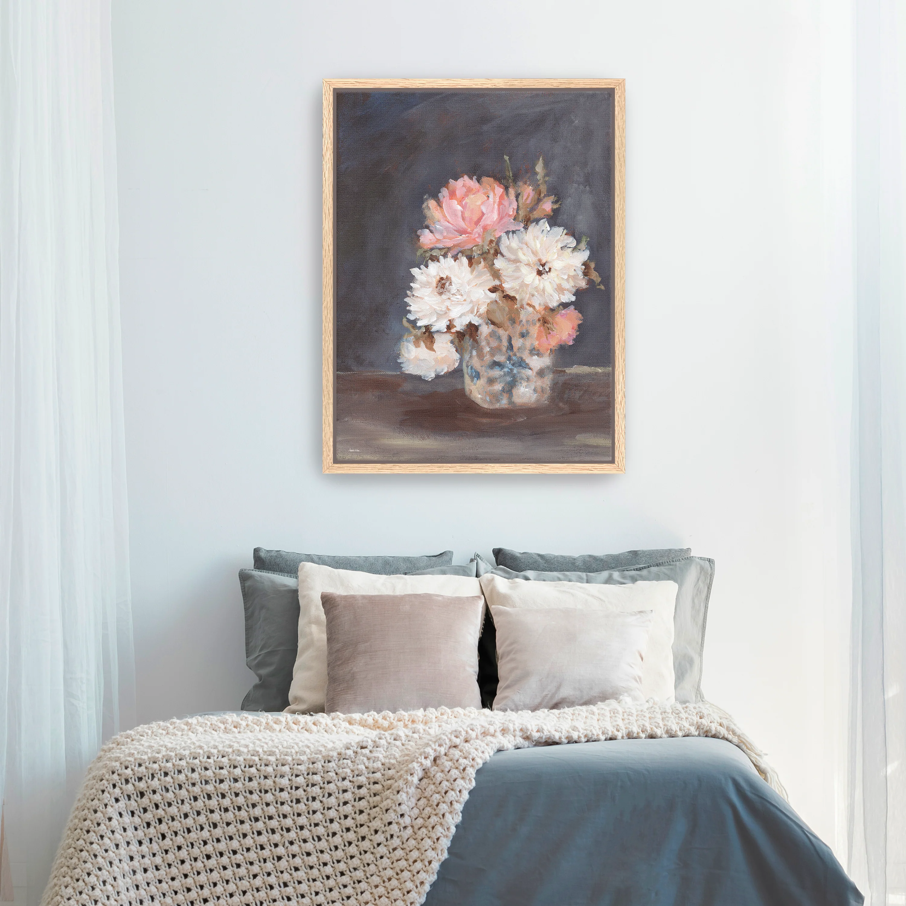 Vintage Vase Arrangement Canvas Giclee - Image 11