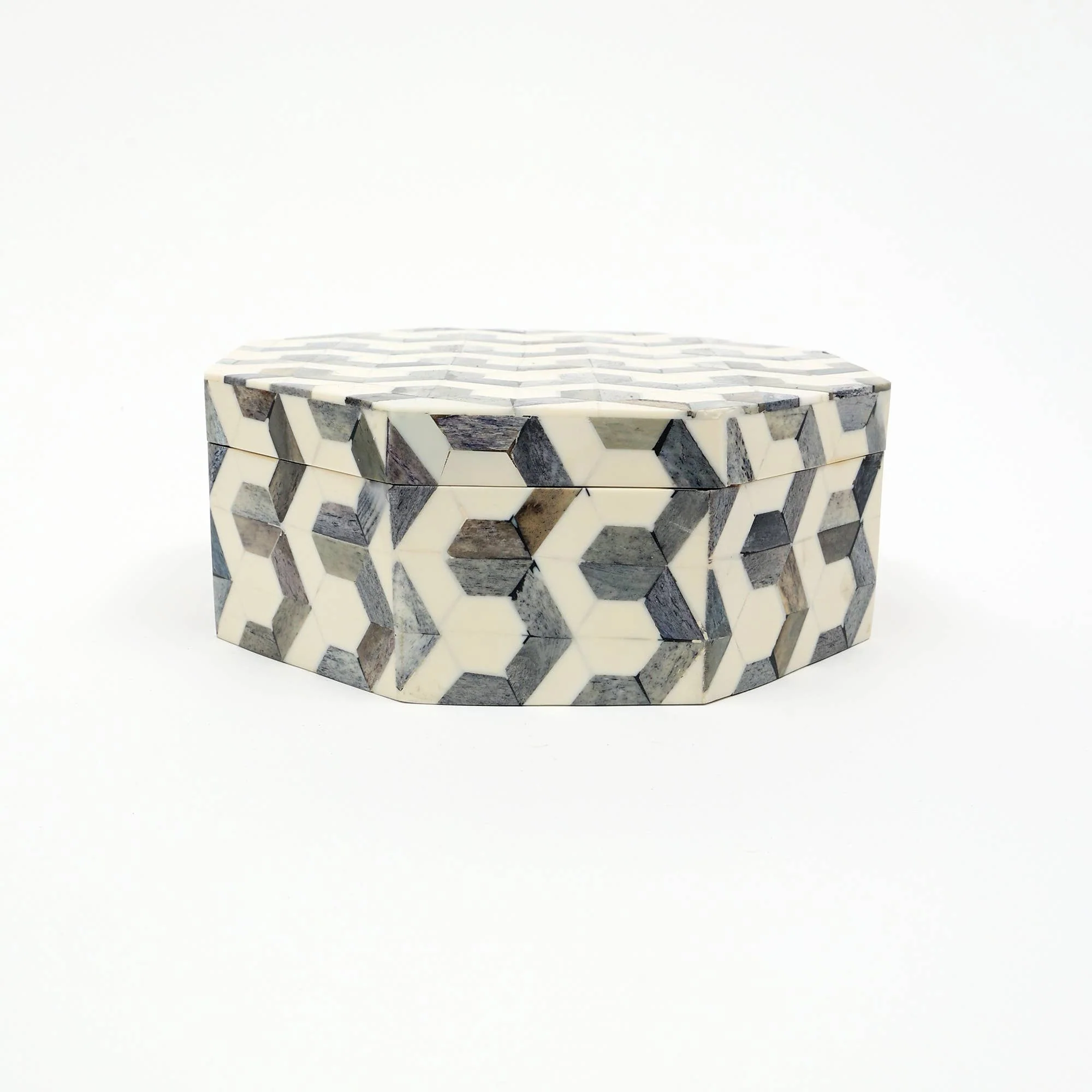 Wave Pattern Hexagon Box - Image 3