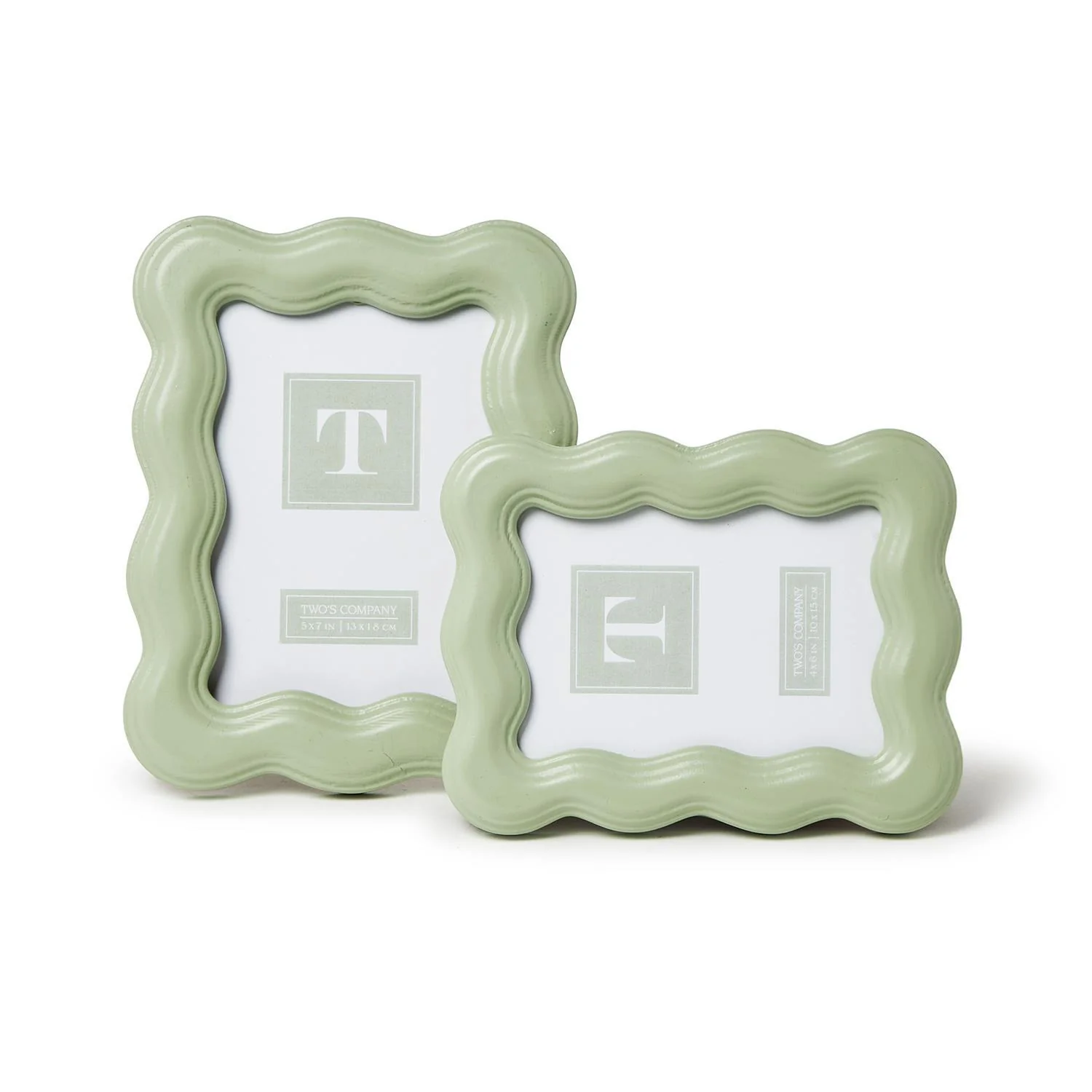 Wavy Wood Photo Frame, Set of 2 - Image 4