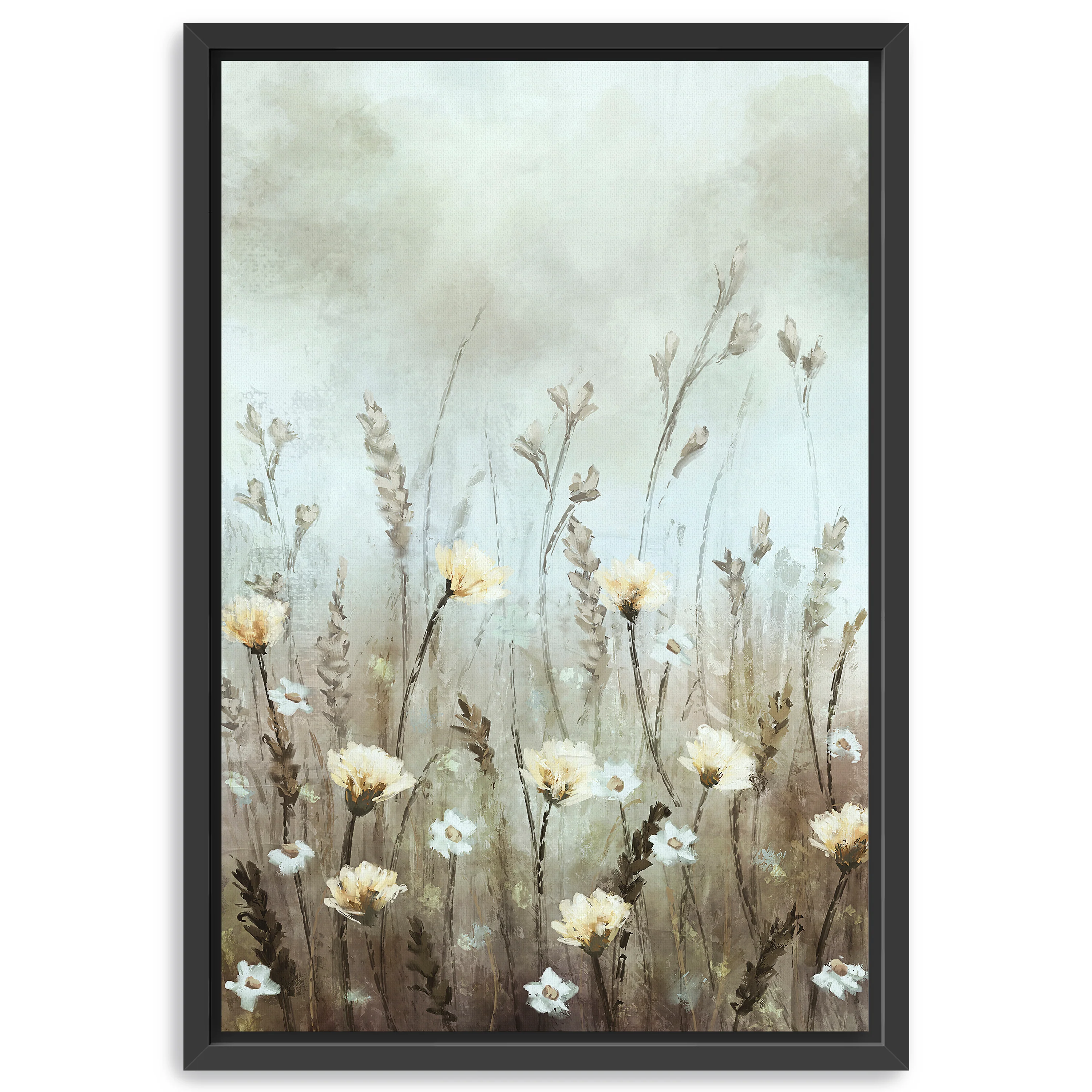 Where Petals Meet the Fog Canvas Giclee - Image 4