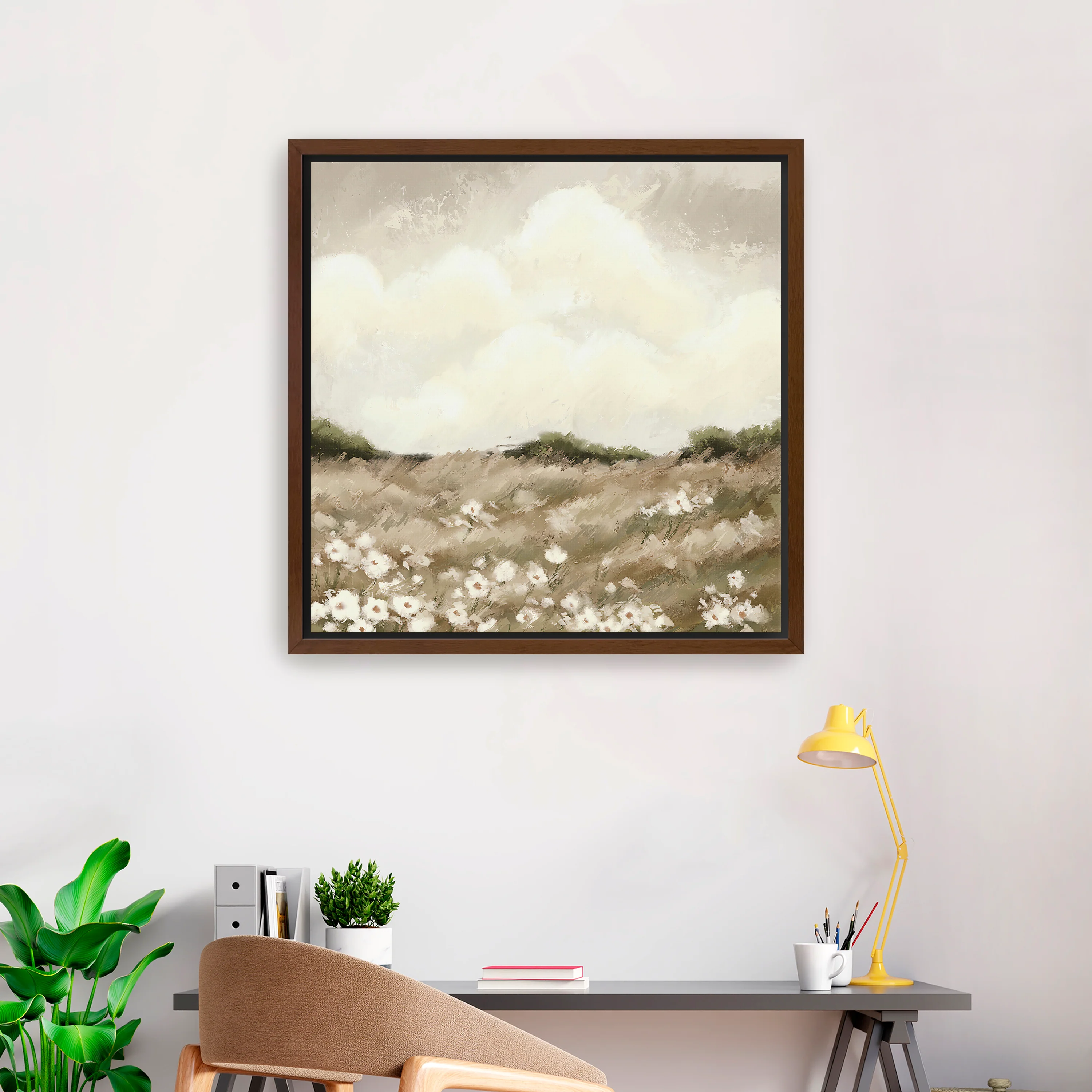 Where Petals Meet the Sky Canvas Giclee - Image 2
