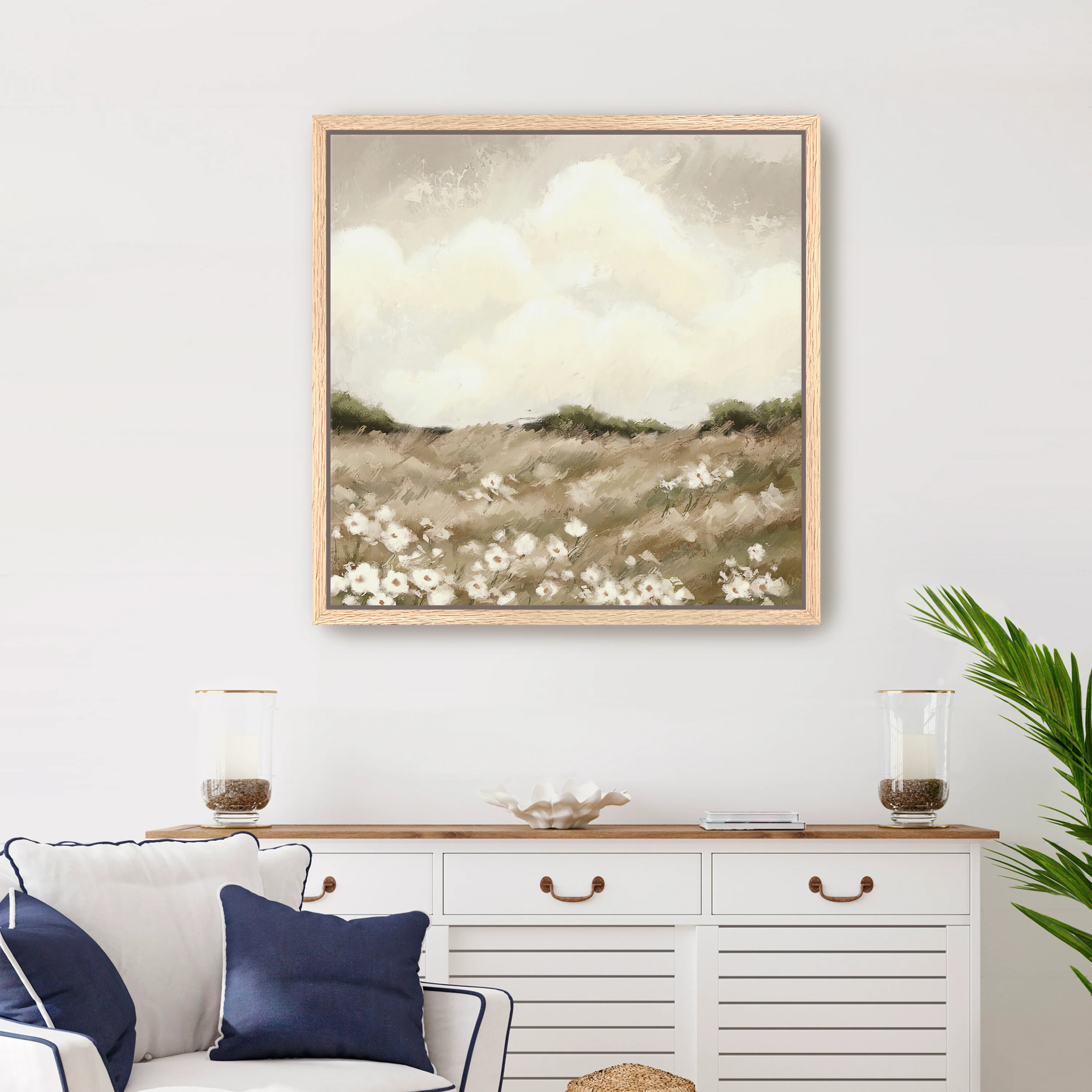 Where Petals Meet the Sky Canvas Giclee - Image 8