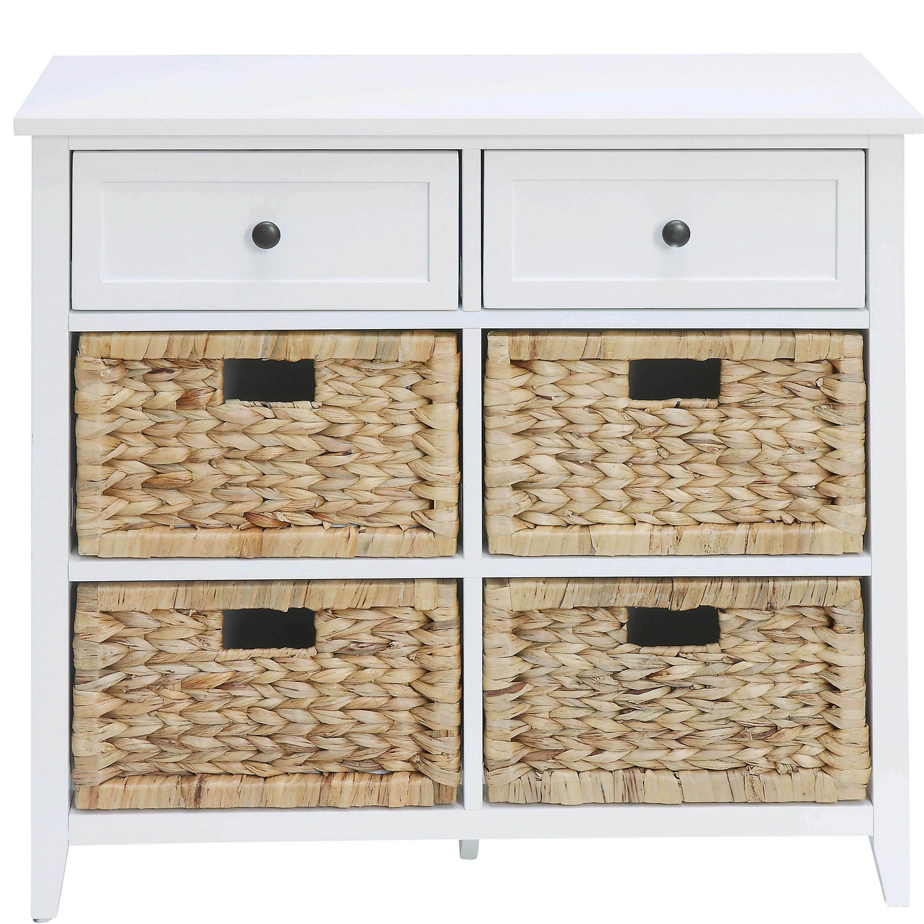 White 6-Drawer Console Cabinet - Image 3